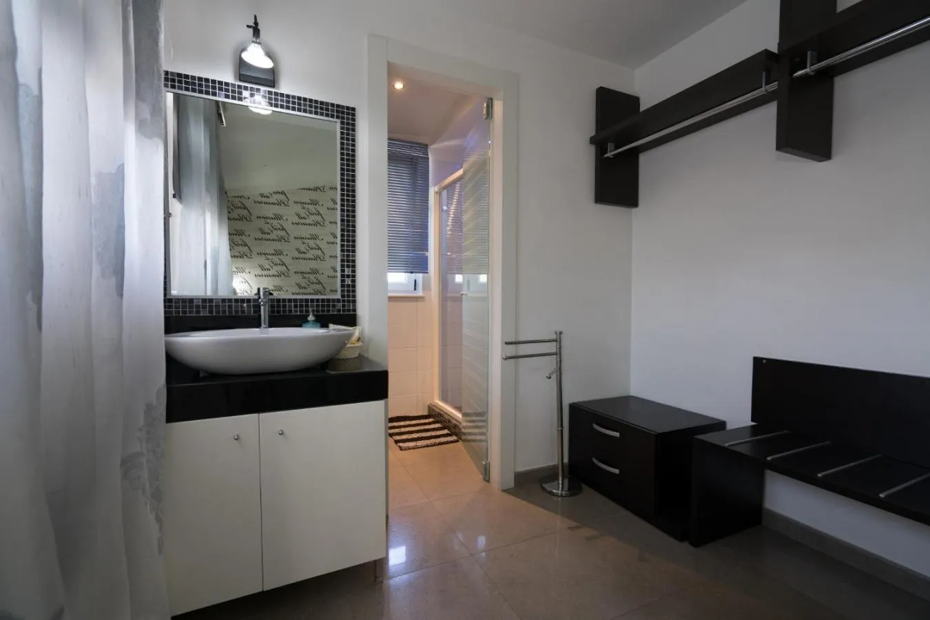 Bathroom, Bed in B&B Nacorè