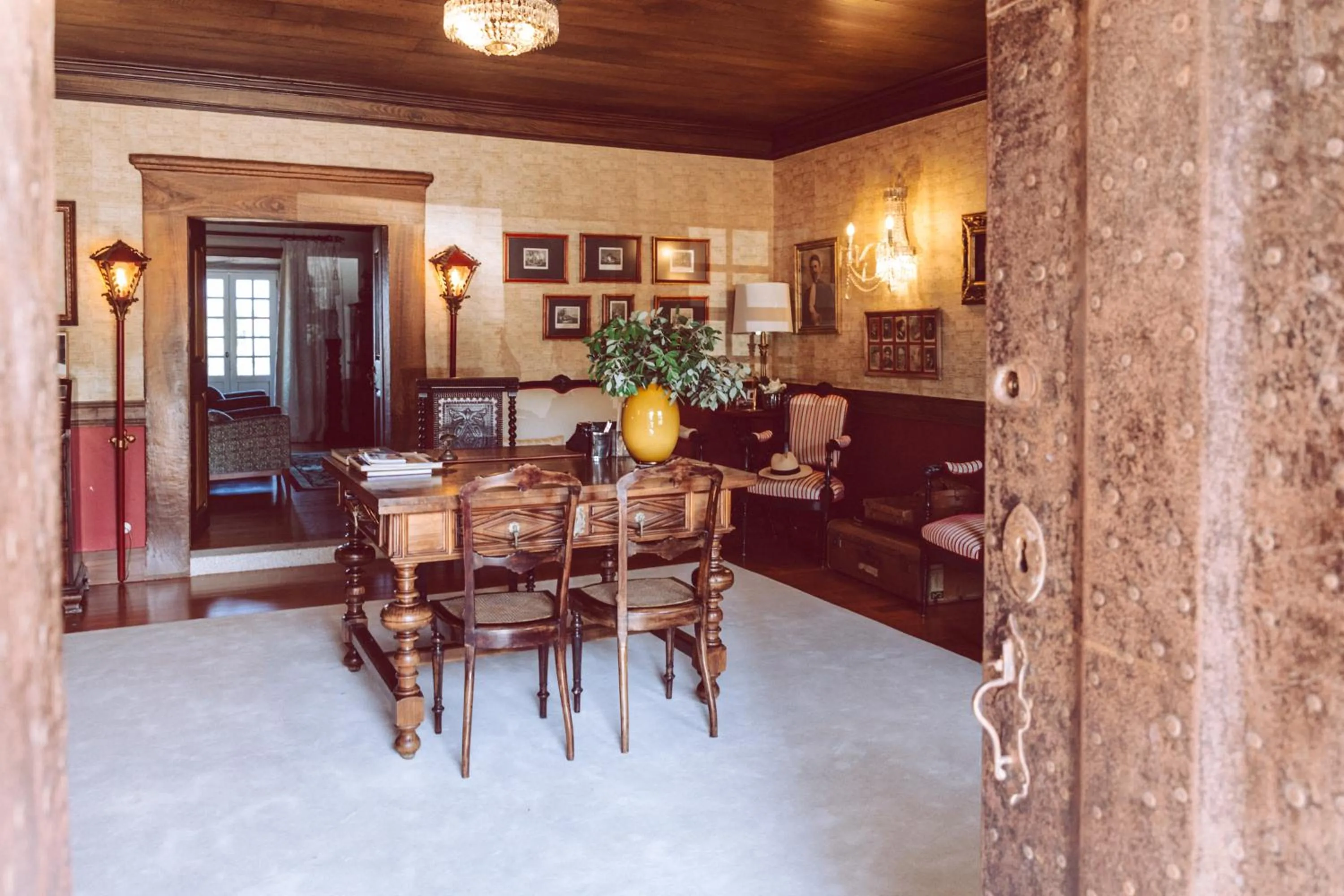 Lobby or reception in Quinta do Monteverde