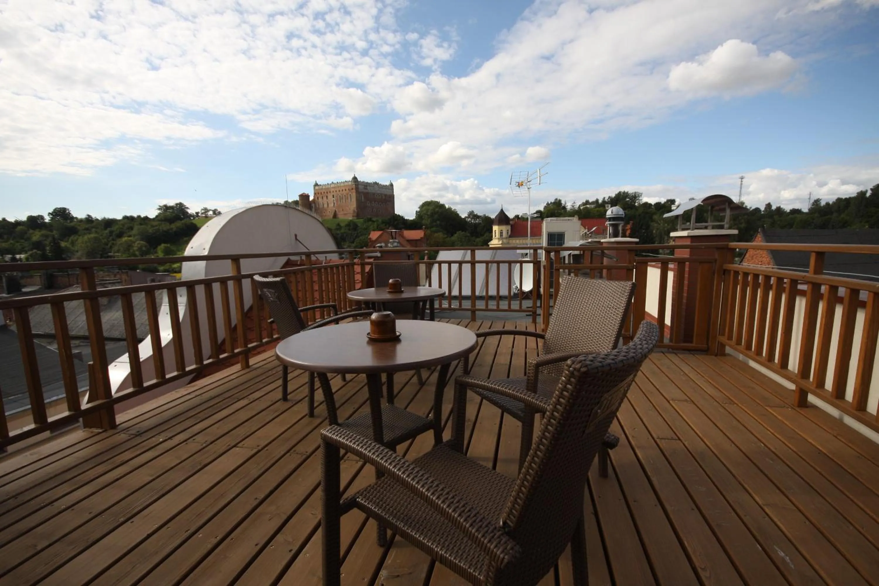 Balcony/Terrace in Hotel Vabank