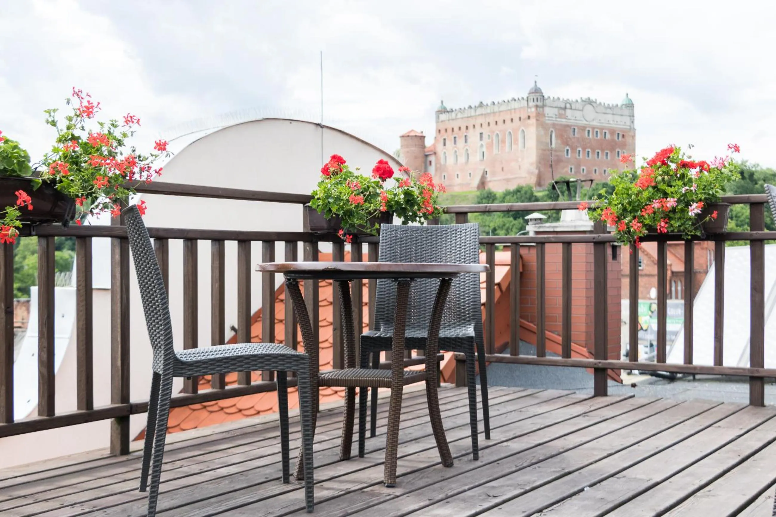 Balcony/Terrace in Hotel Vabank