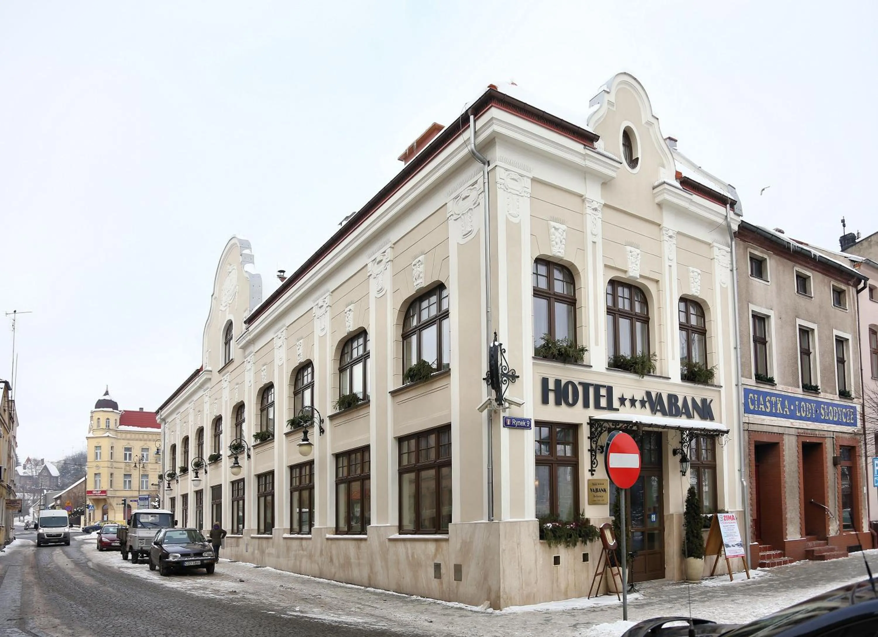 Facade/entrance in Hotel Vabank