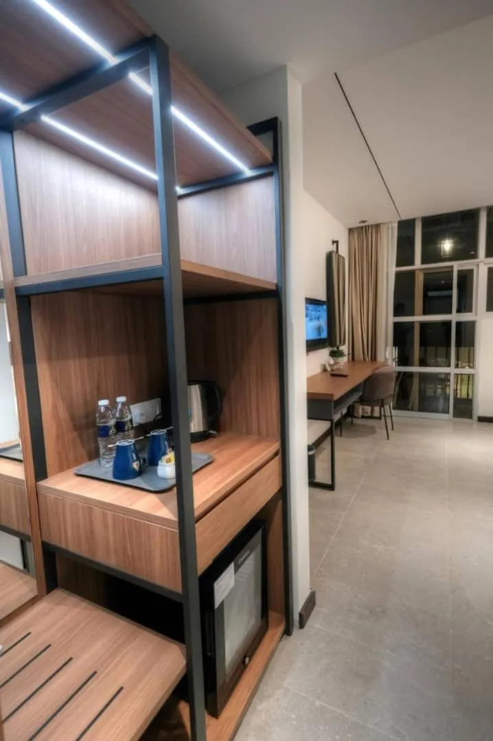 wardrobe, Bed in The Jerai Hotel Sungai Petani