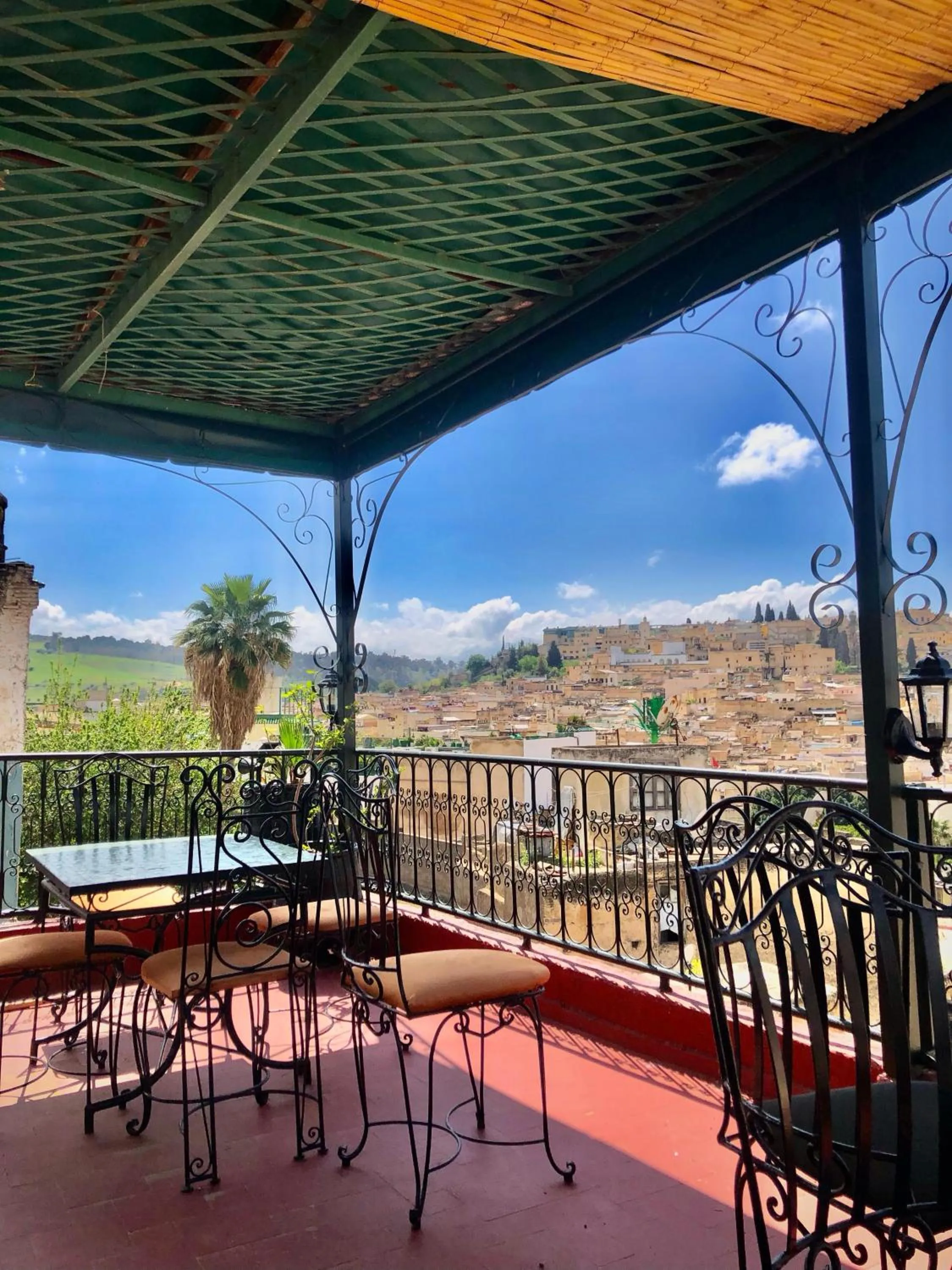 Balcony/Terrace in Riad DAR FES