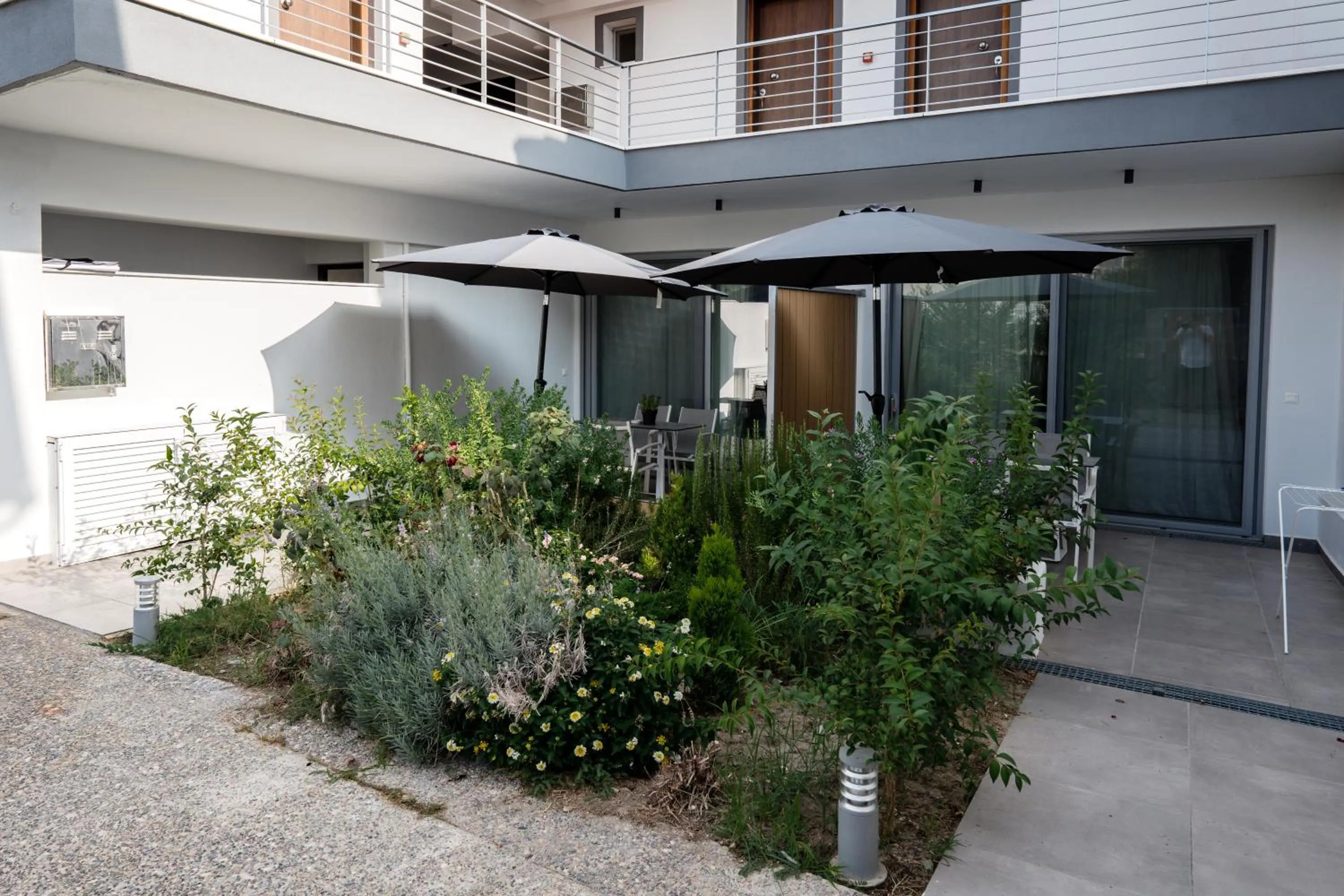 Patio in Mougre studios