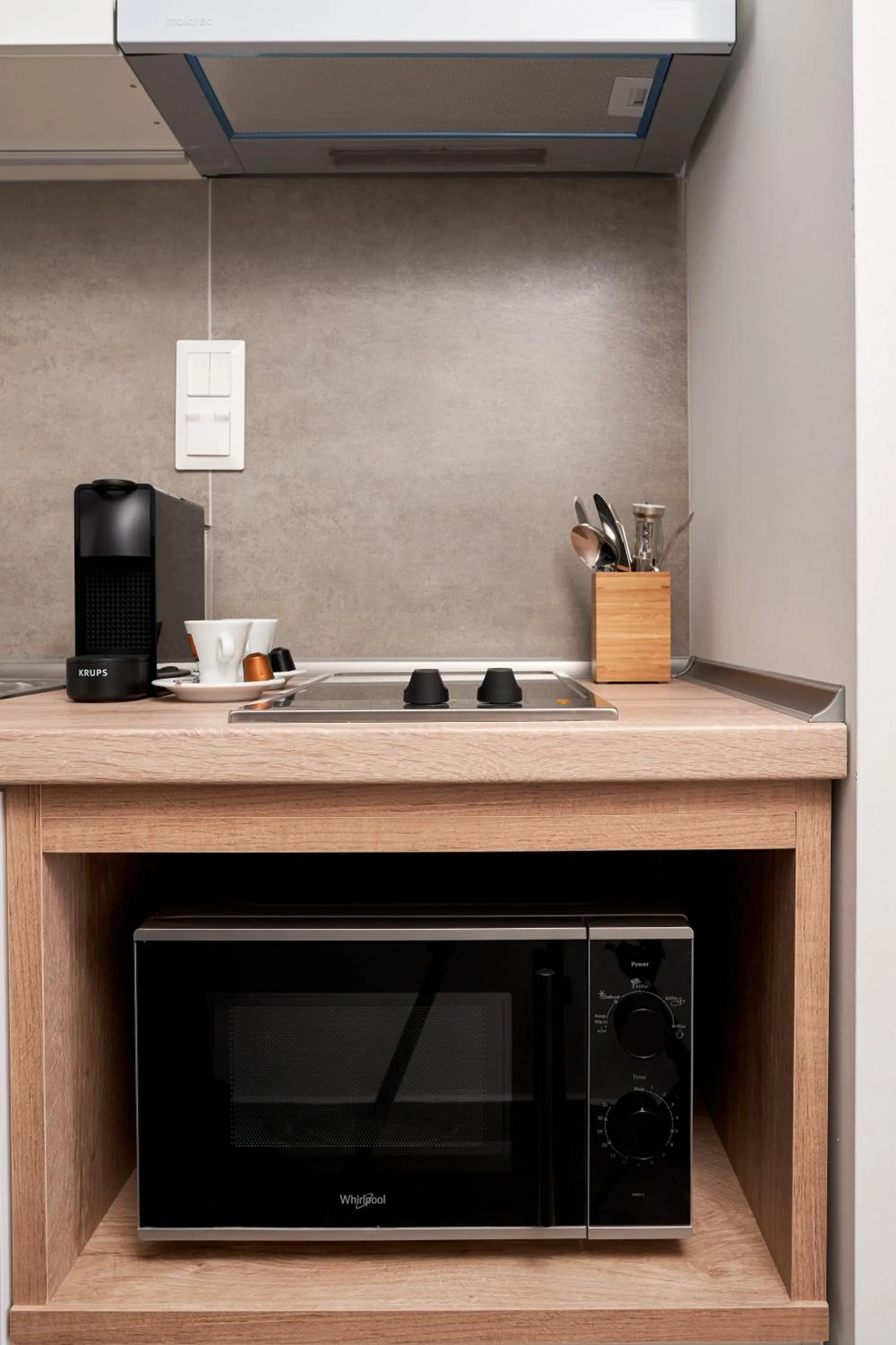 Kitchen or kitchenette in Mougre studios