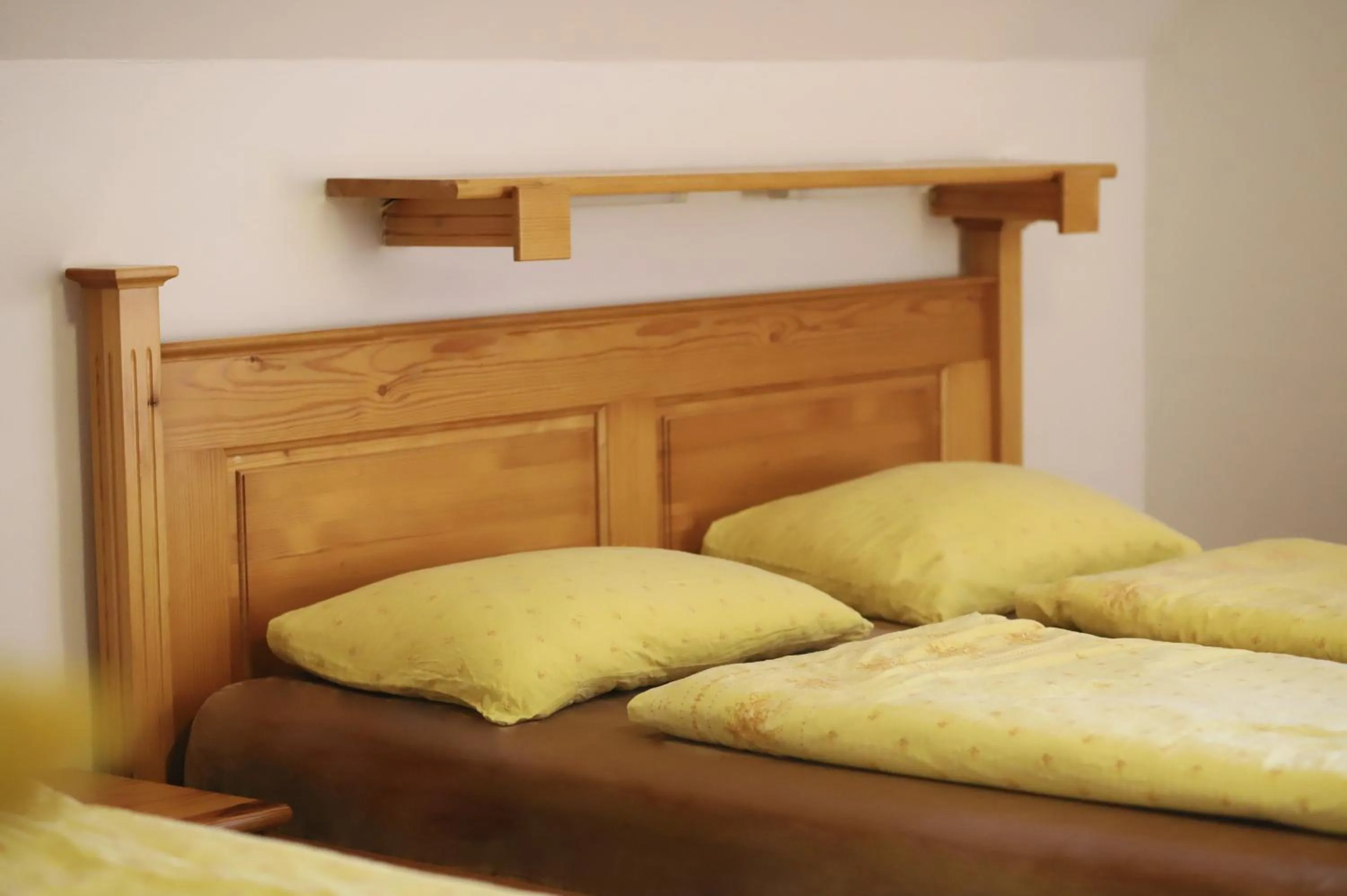 Bed in Hotel Sirákov