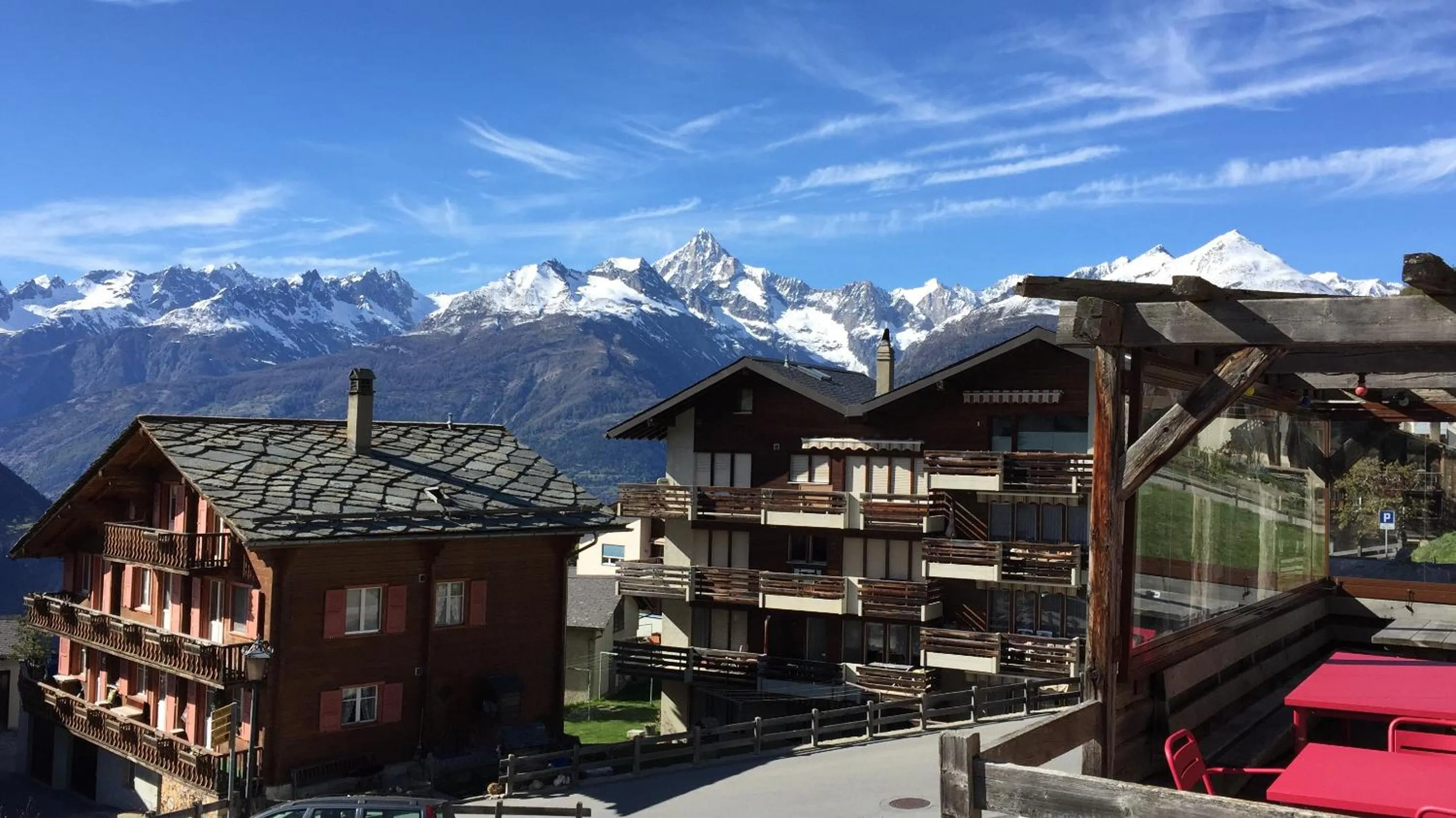 Summer in Hotel Restaurant Rothorn