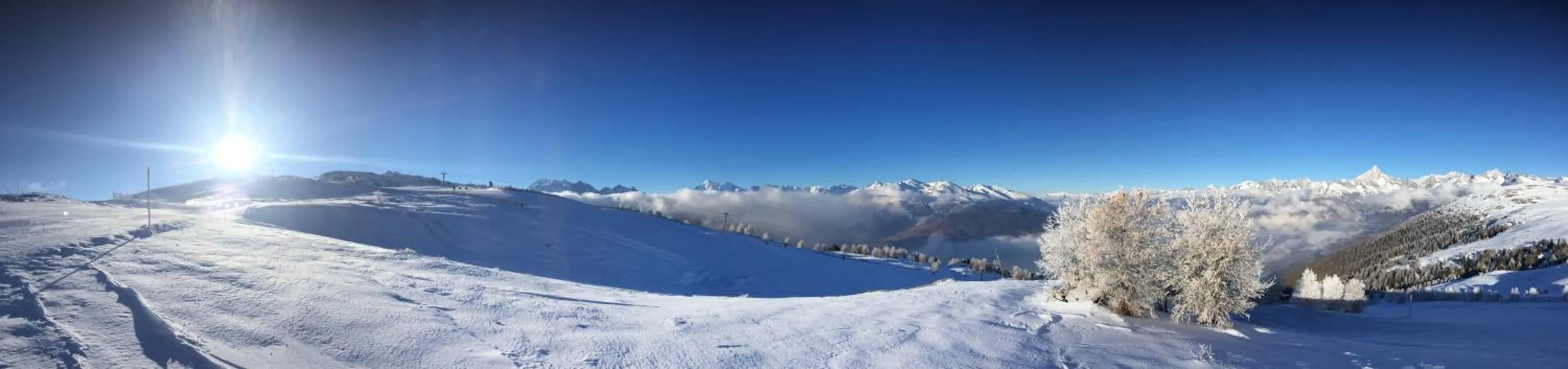 Mountain view in Hotel Restaurant Rothorn