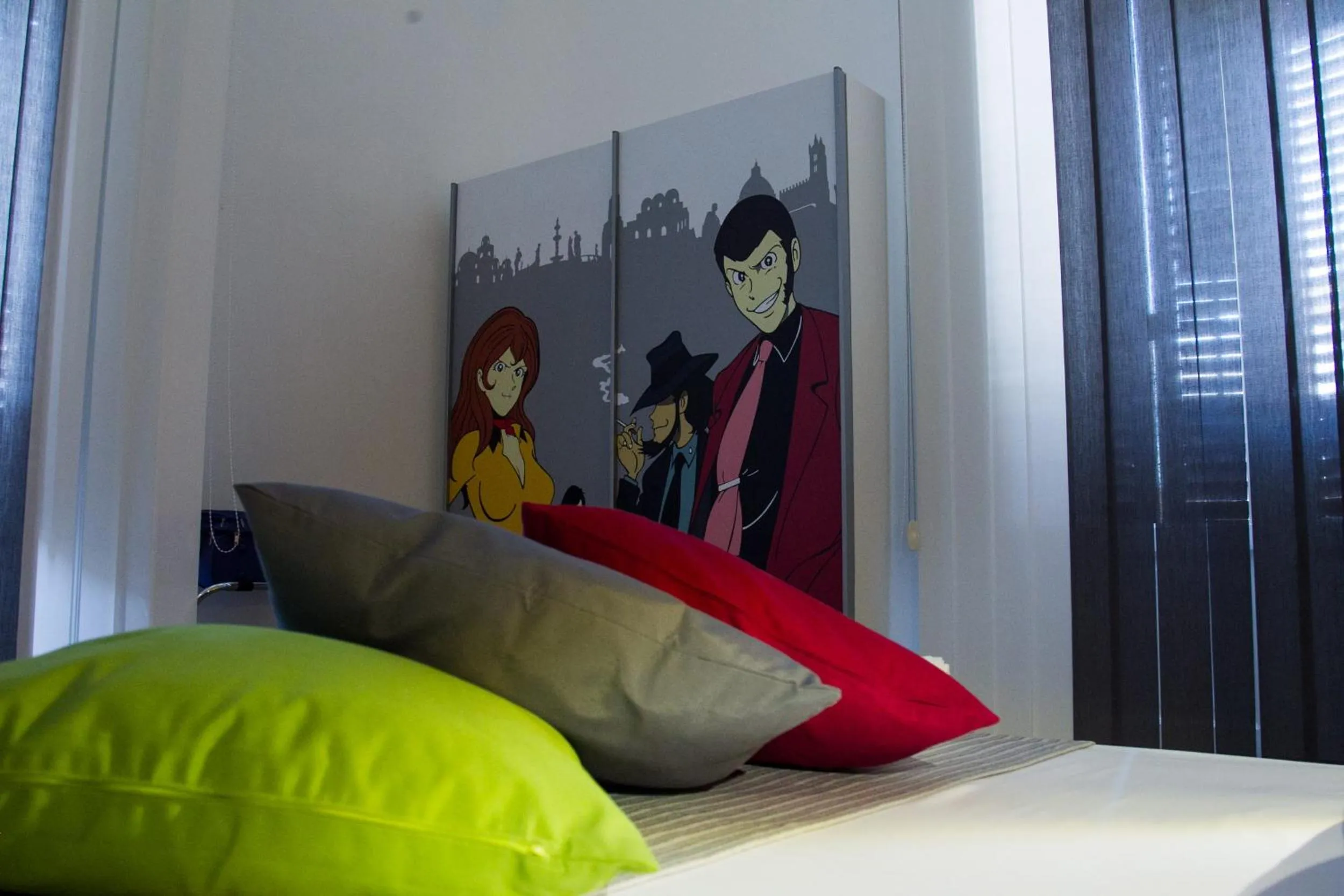 Decorative detail, Bed in Palermo Gallery