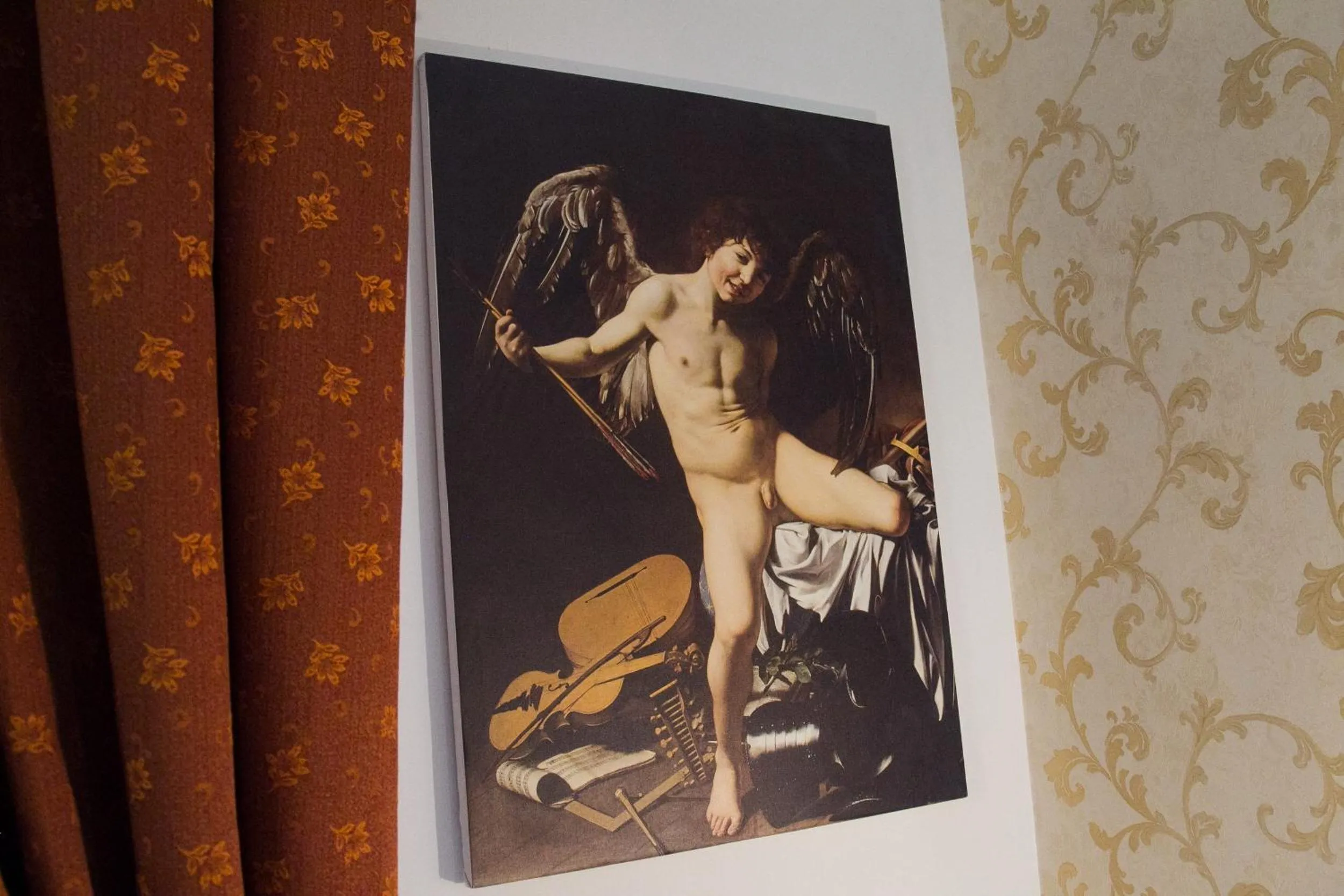 Decorative detail in Palermo Gallery