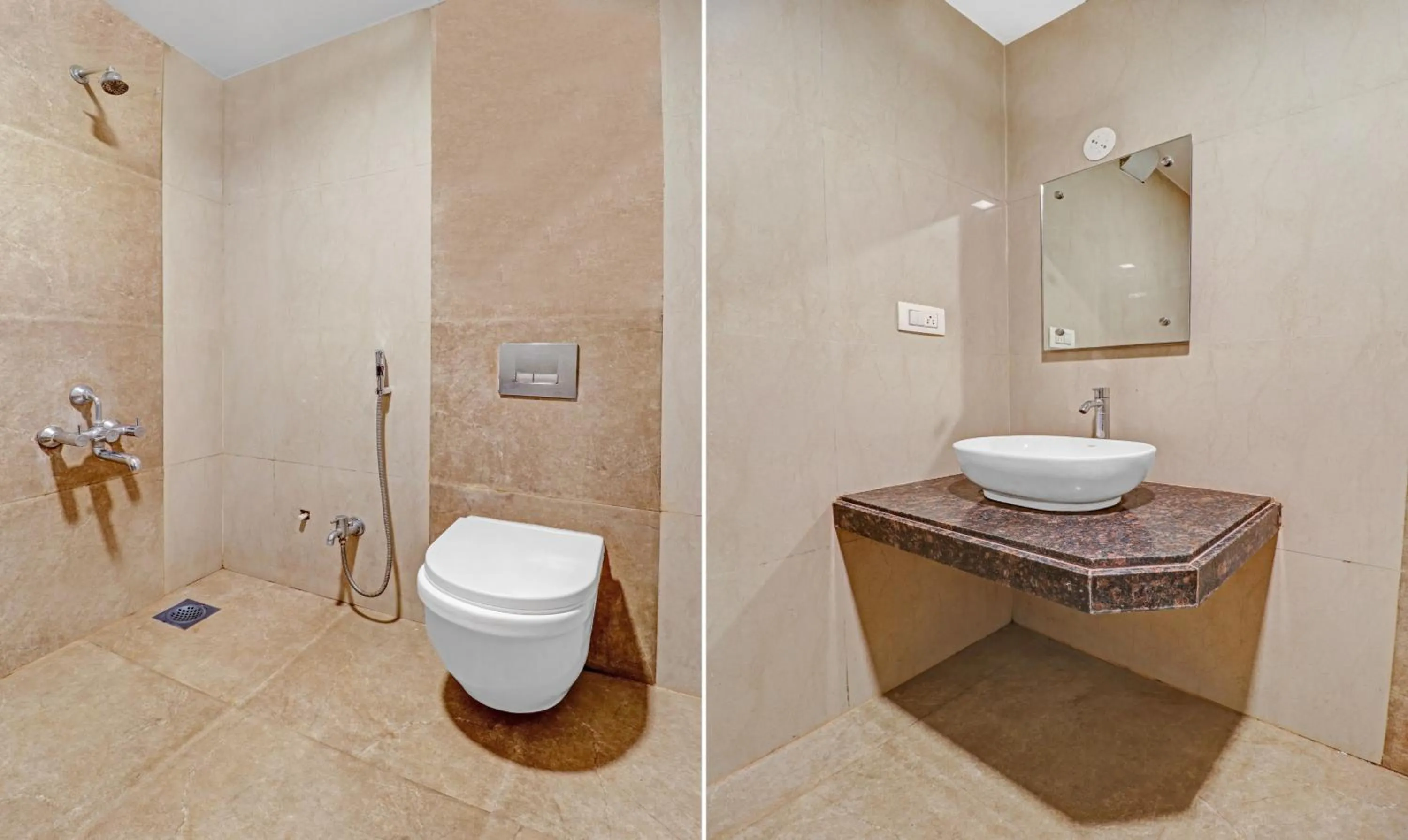 Bathroom in Treebo Surya Yatri Niwas