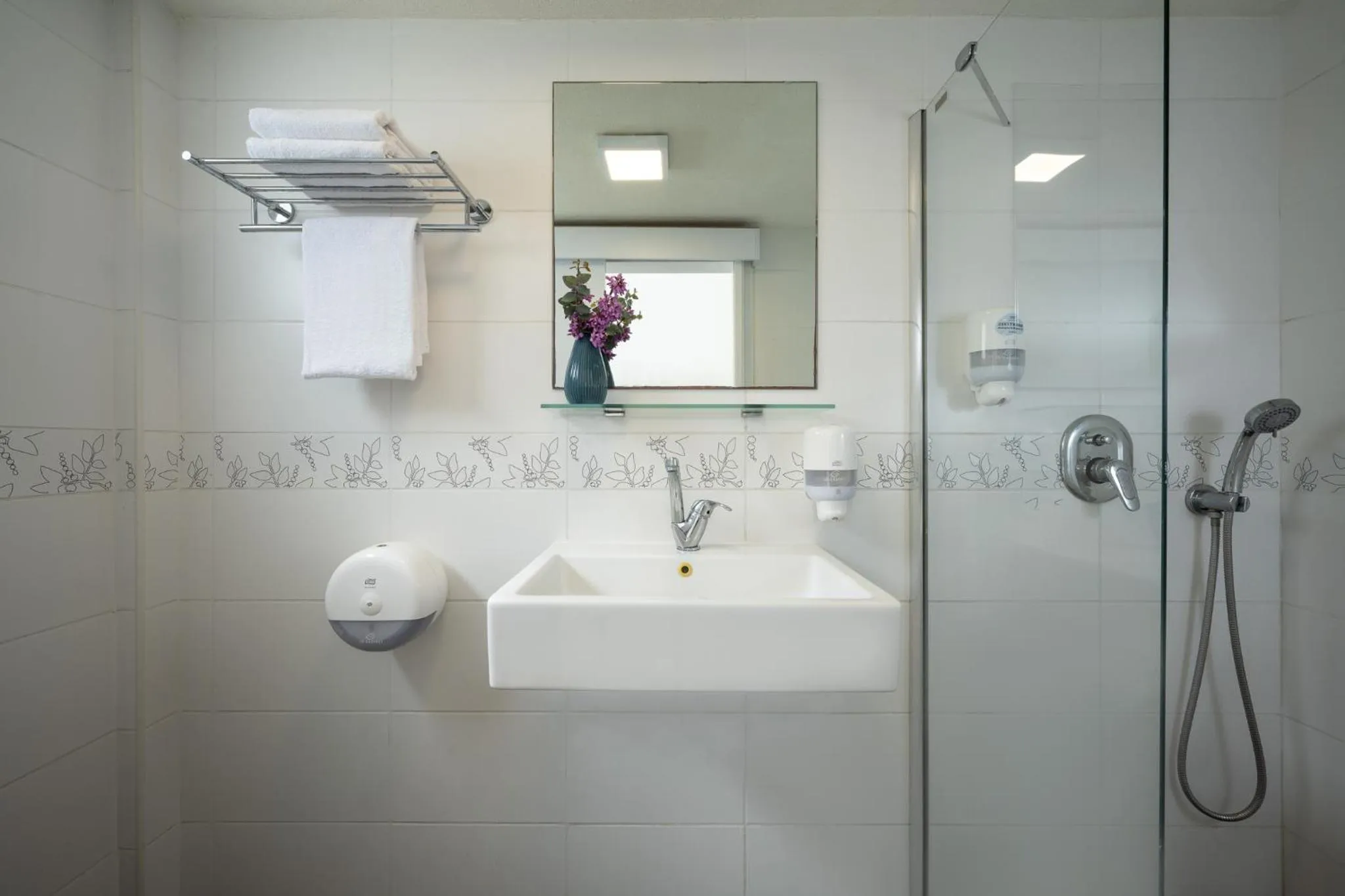 Bathroom in Kibbutz Malkiya Travel Hotel