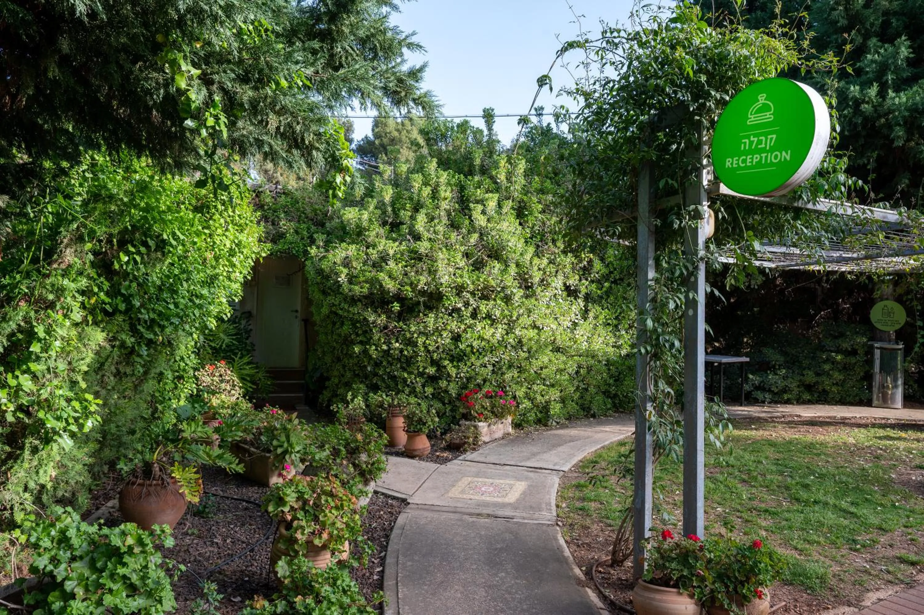 Natural landscape in Kibbutz Malkiya Travel Hotel