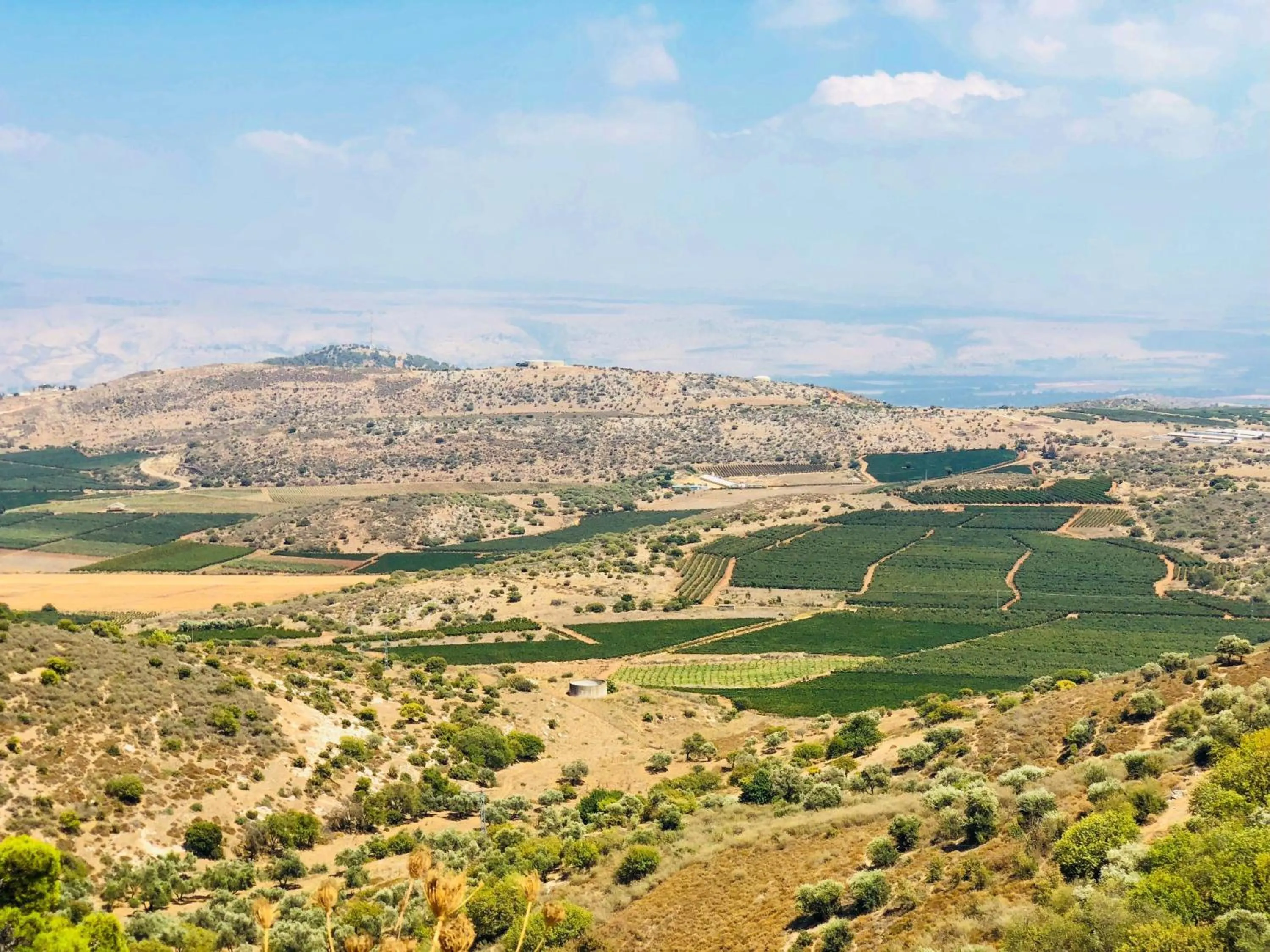 Mountain view in Kibbutz Malkiya Travel Hotel