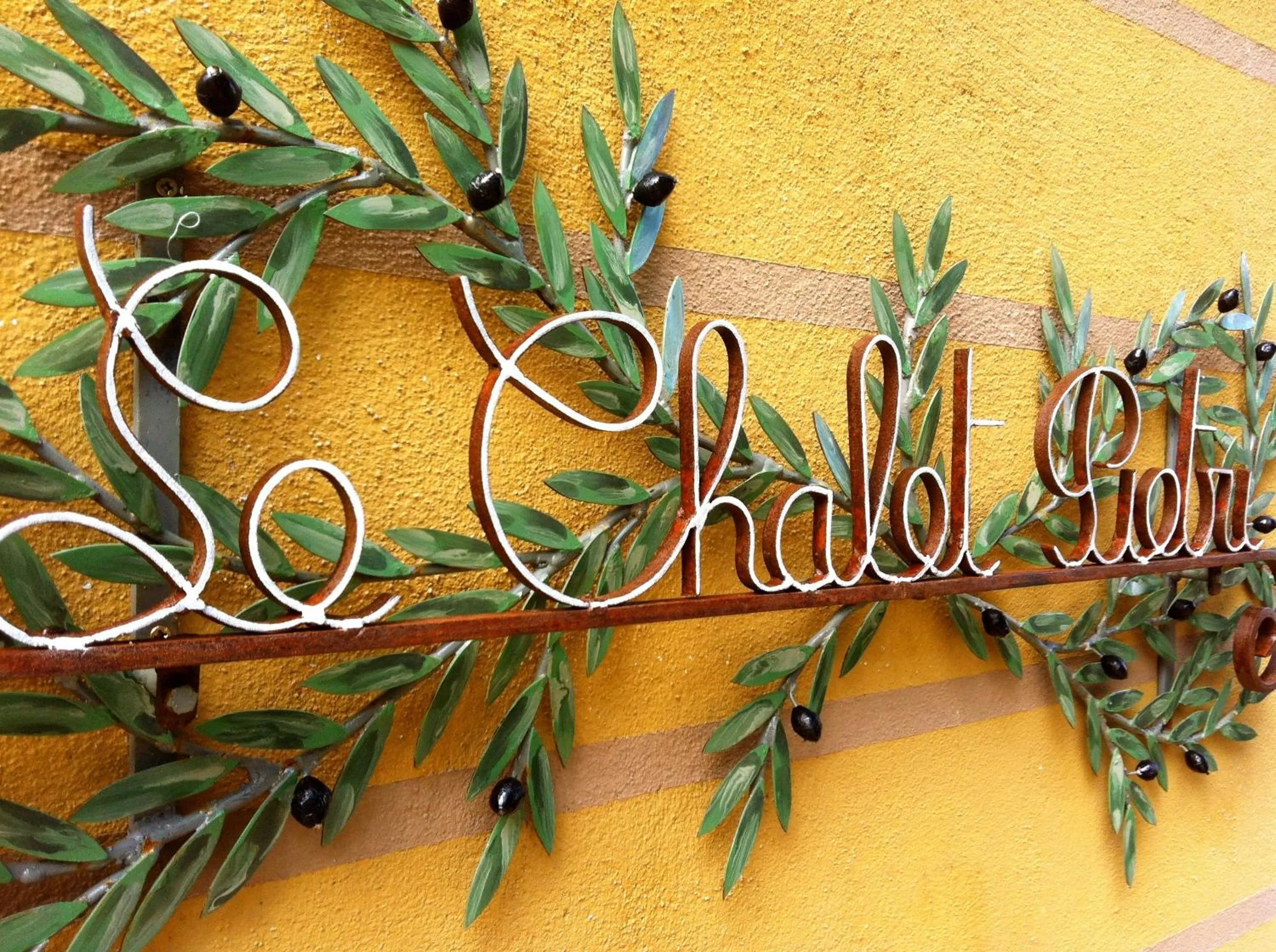 Logo/Certificate/Sign in Gîte du Chalet Pietri