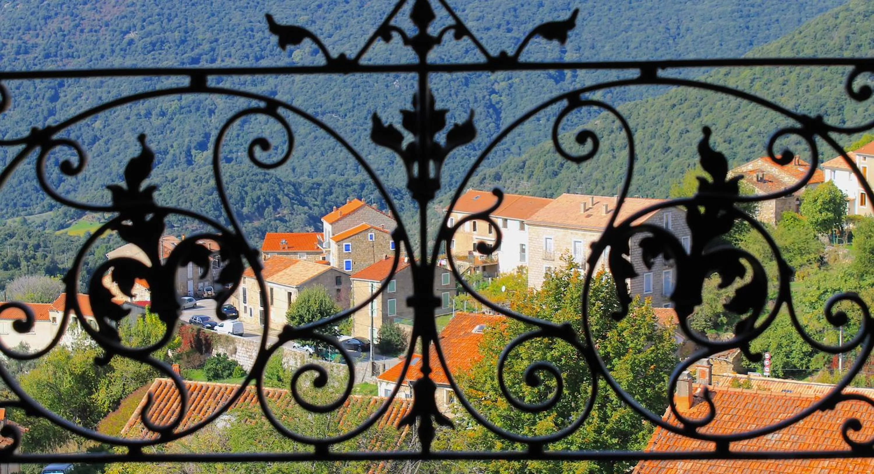 Mountain view in Gîte du Chalet Pietri