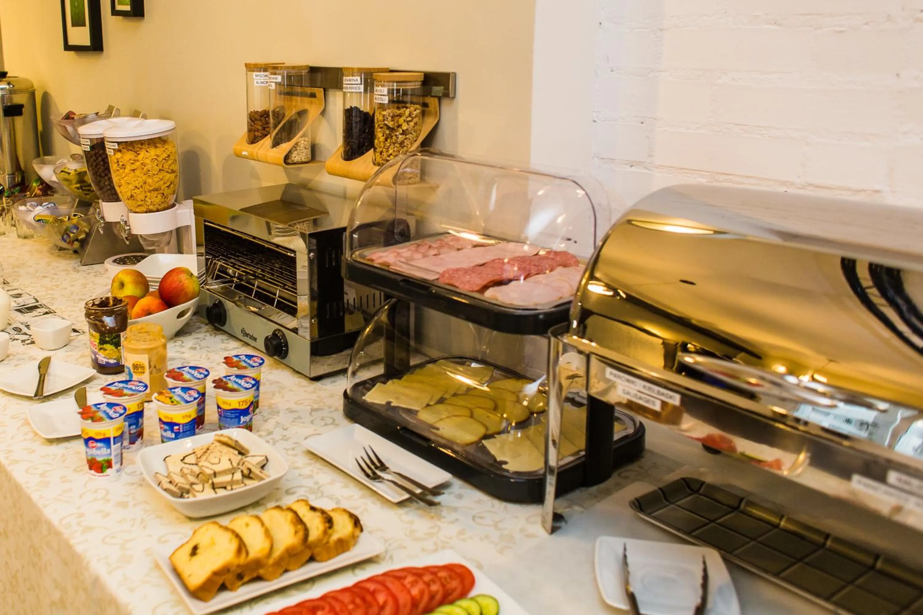 Food and drinks in Mohito Bed&Breakfast