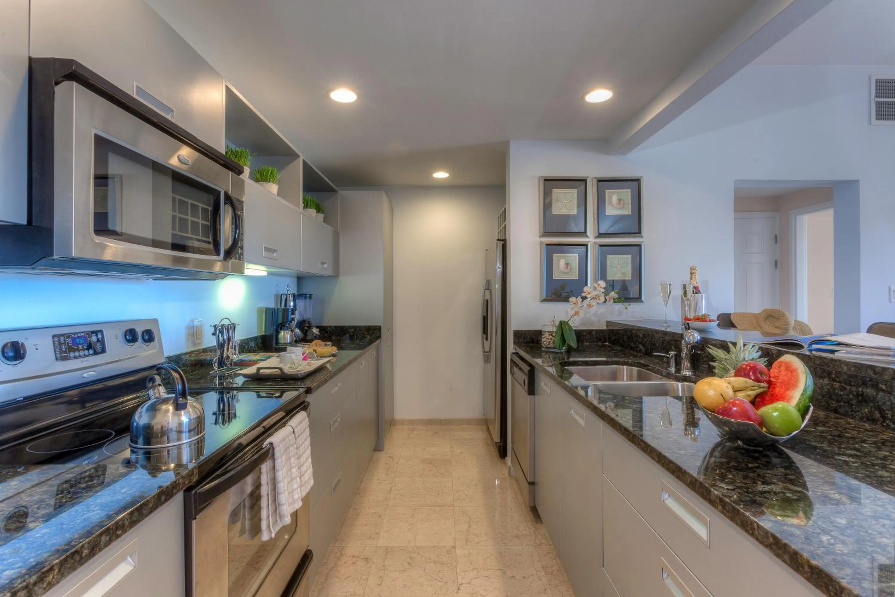 Kitchen or kitchenette in Princess Heights Luxury Condo Hotel
