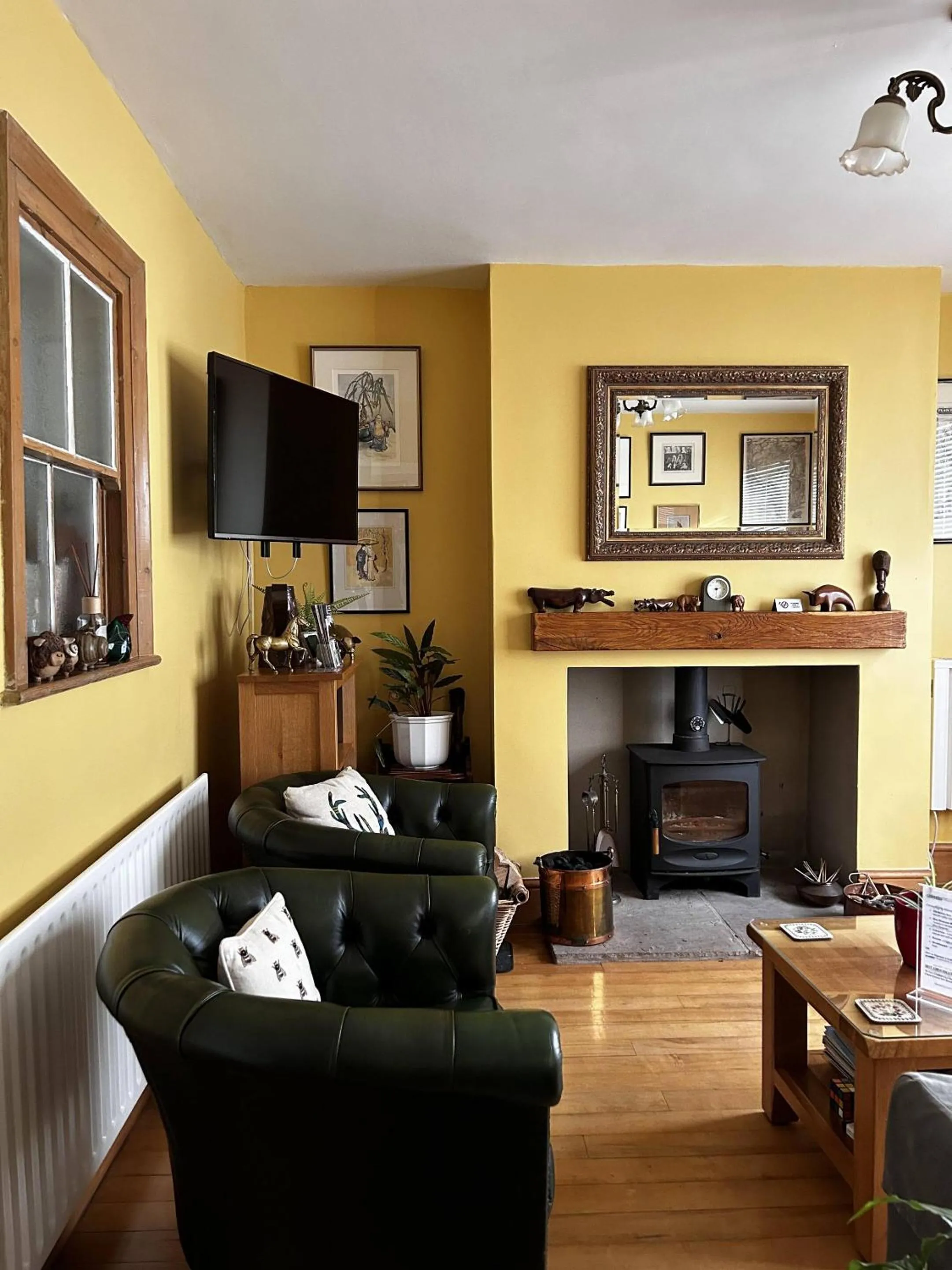 Living room in The Old Posthouse B&B