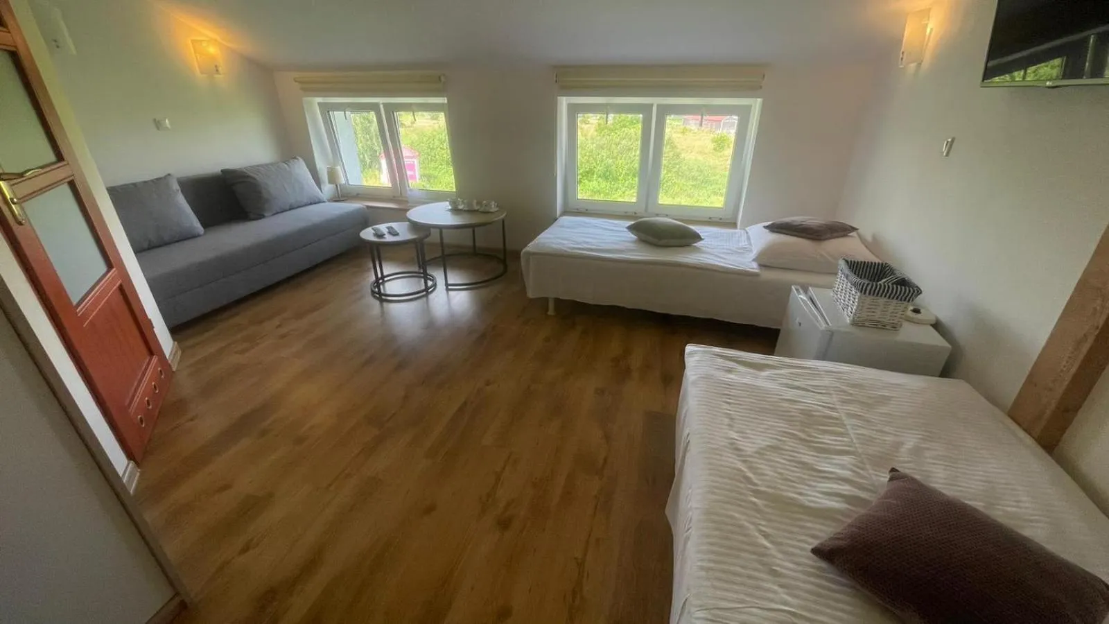 Bed in Słoneczny Dom pokoje i apartament na wynajem