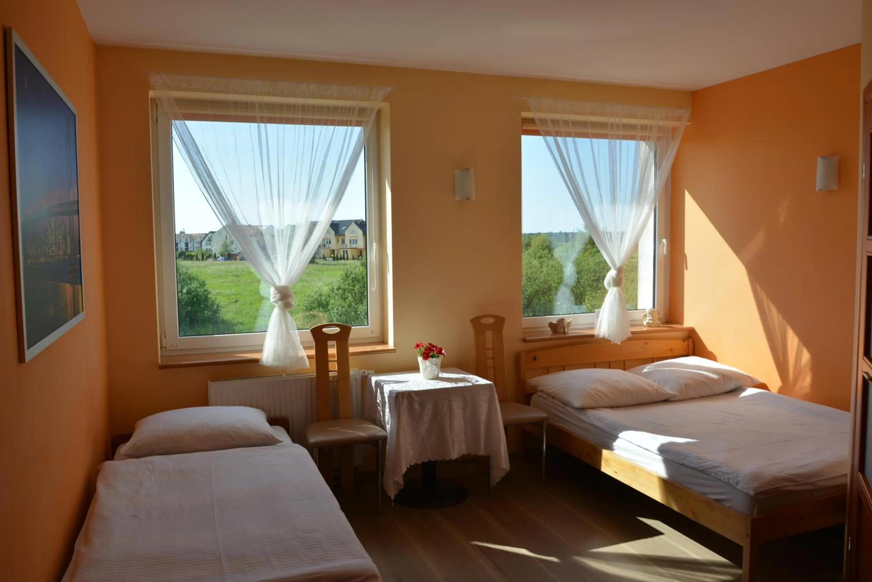 Bed in Słoneczny Dom pokoje i apartament na wynajem