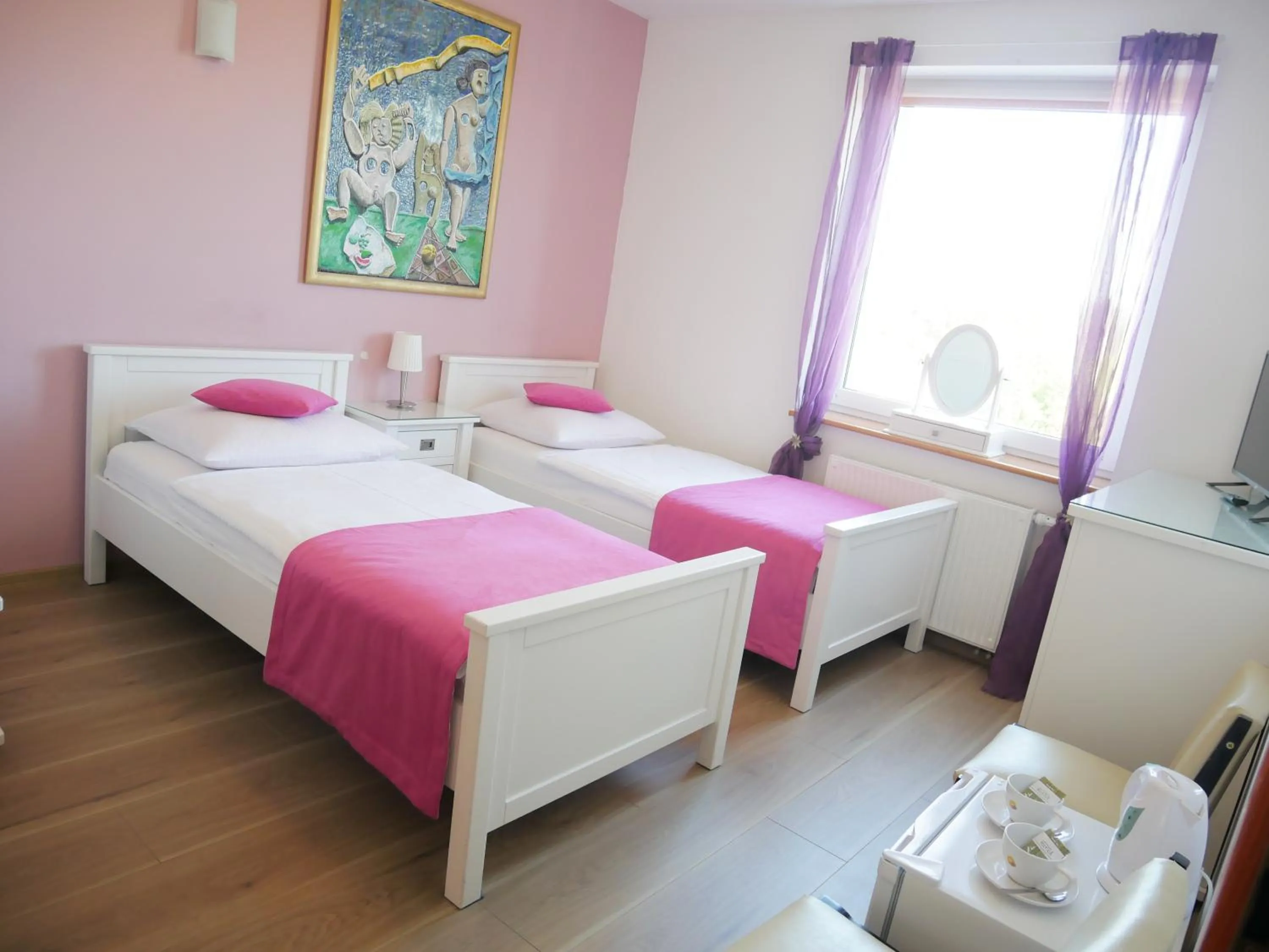 Bed in Słoneczny Dom pokoje i apartament na wynajem