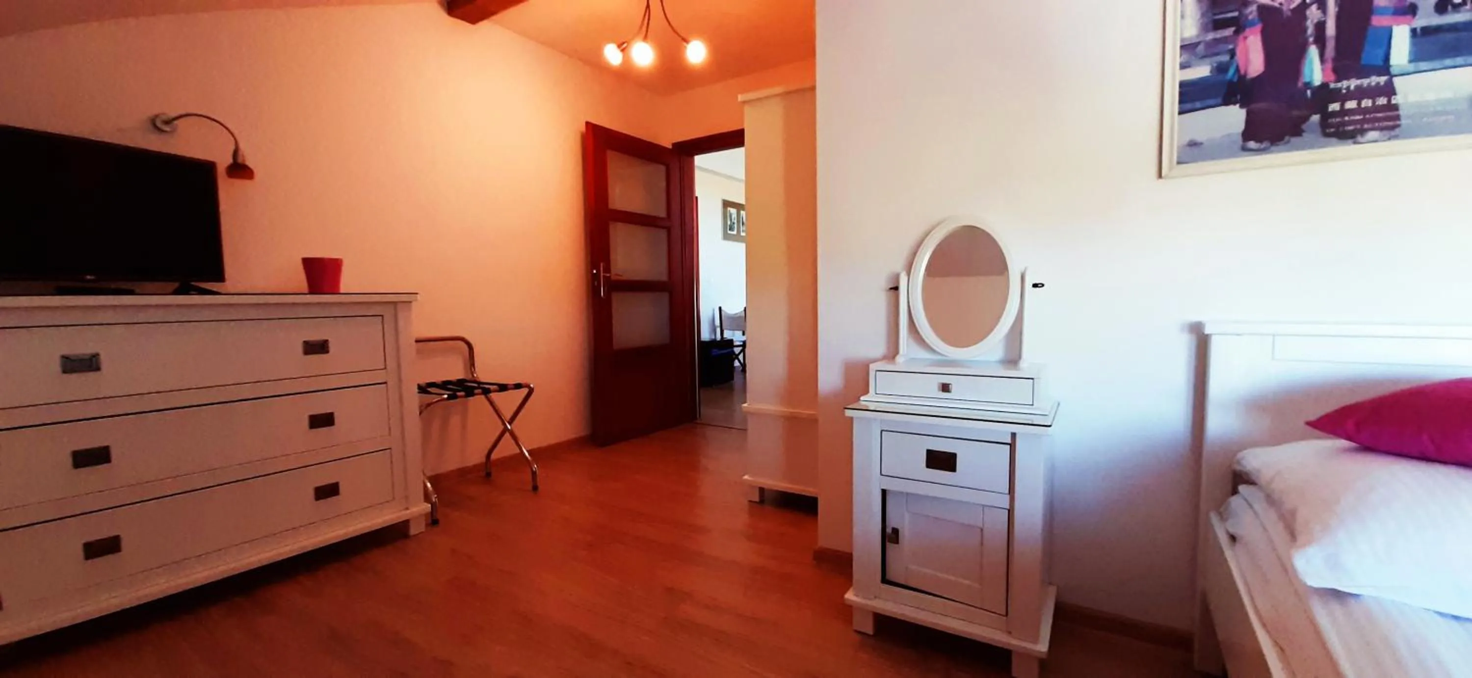 Bed in Słoneczny Dom pokoje i apartament na wynajem