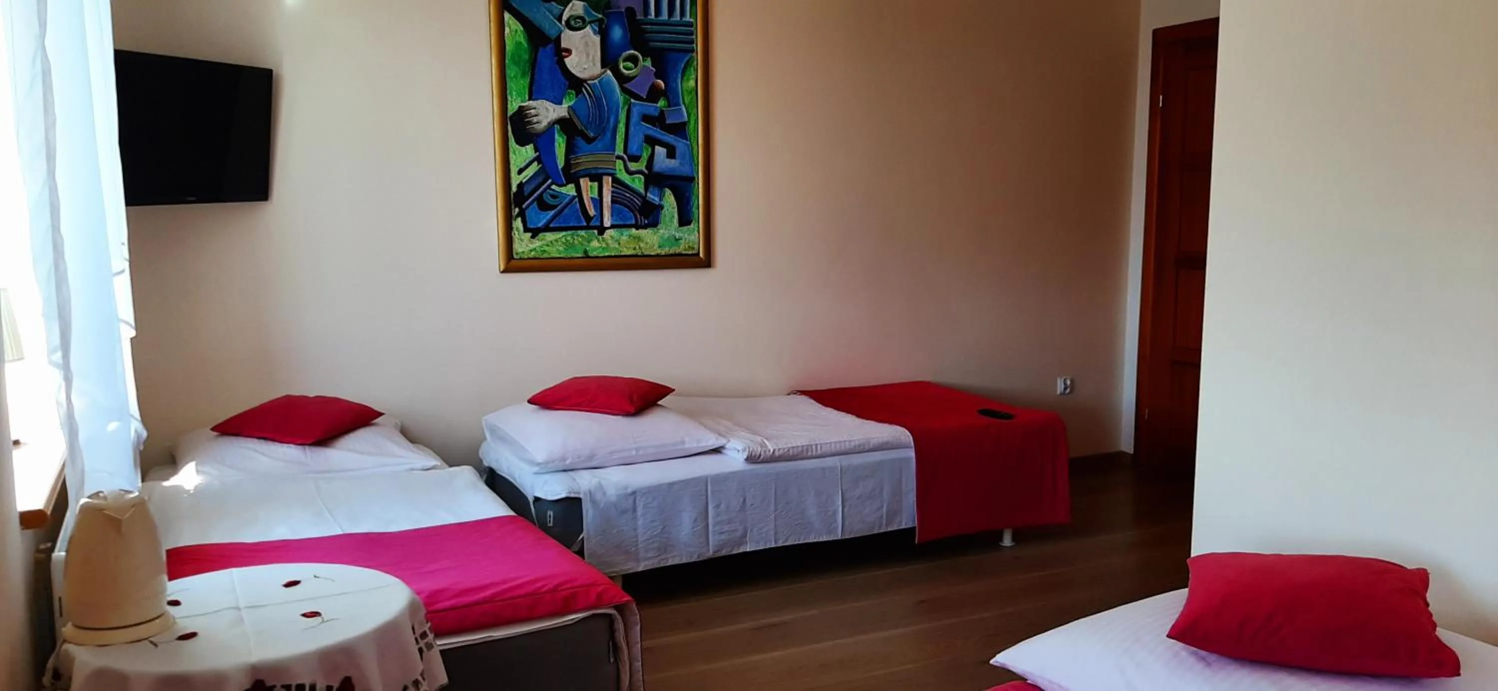 Bed in Słoneczny Dom pokoje i apartament na wynajem