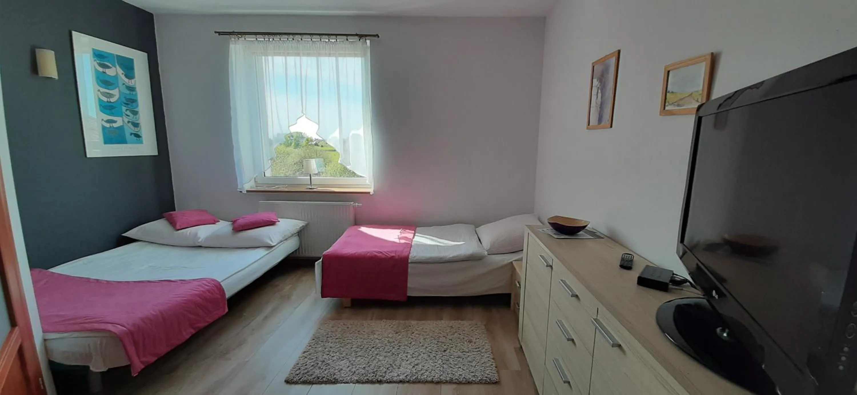 Bed in Słoneczny Dom pokoje i apartament na wynajem