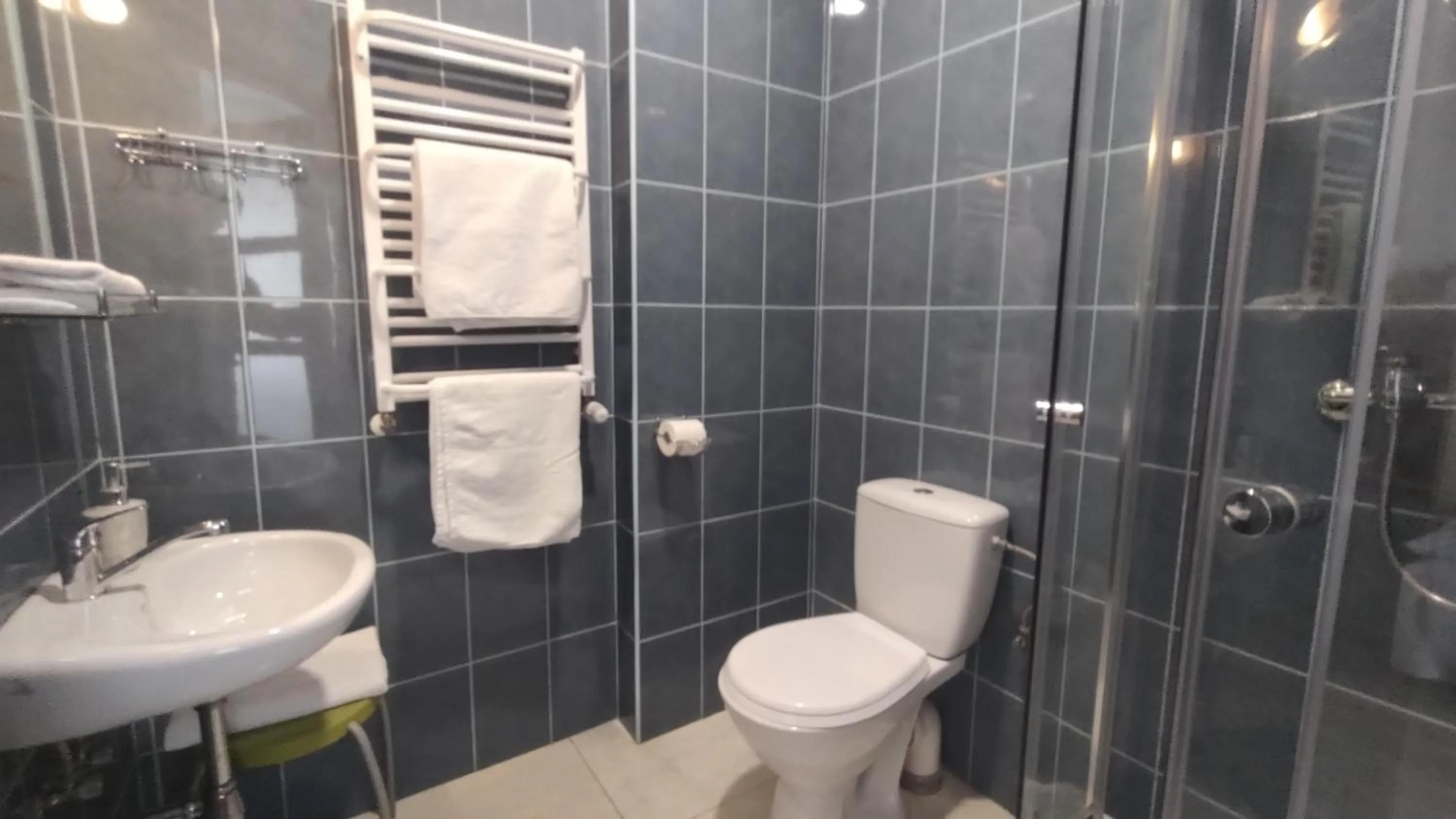 Shower in Słoneczny Dom pokoje i apartament na wynajem