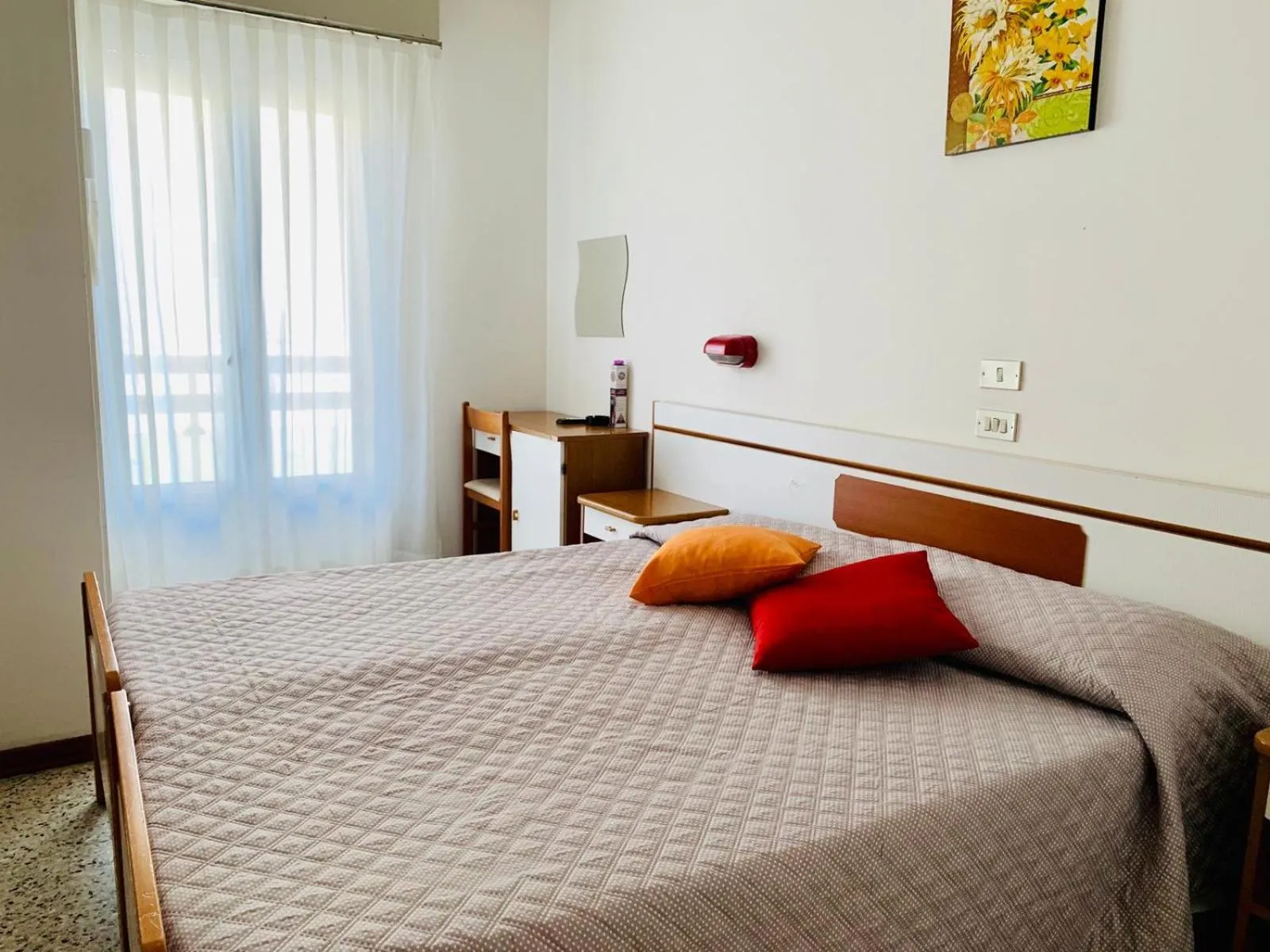 Bed in Hotel Graziana