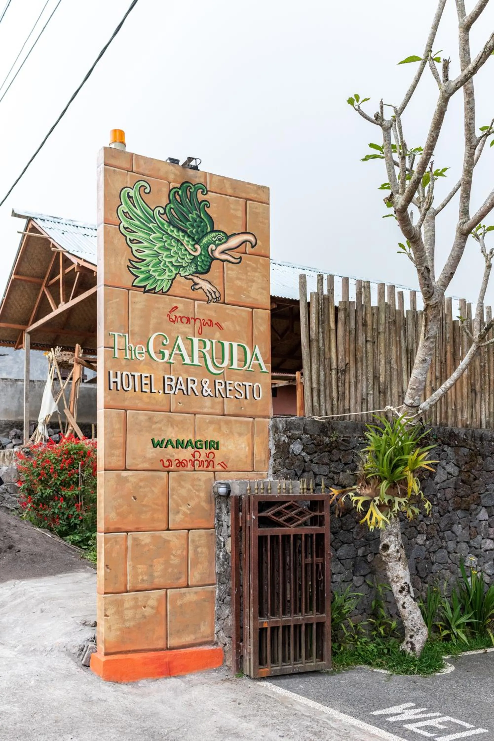 Facade/entrance in The Garuda Villa and Restaurant