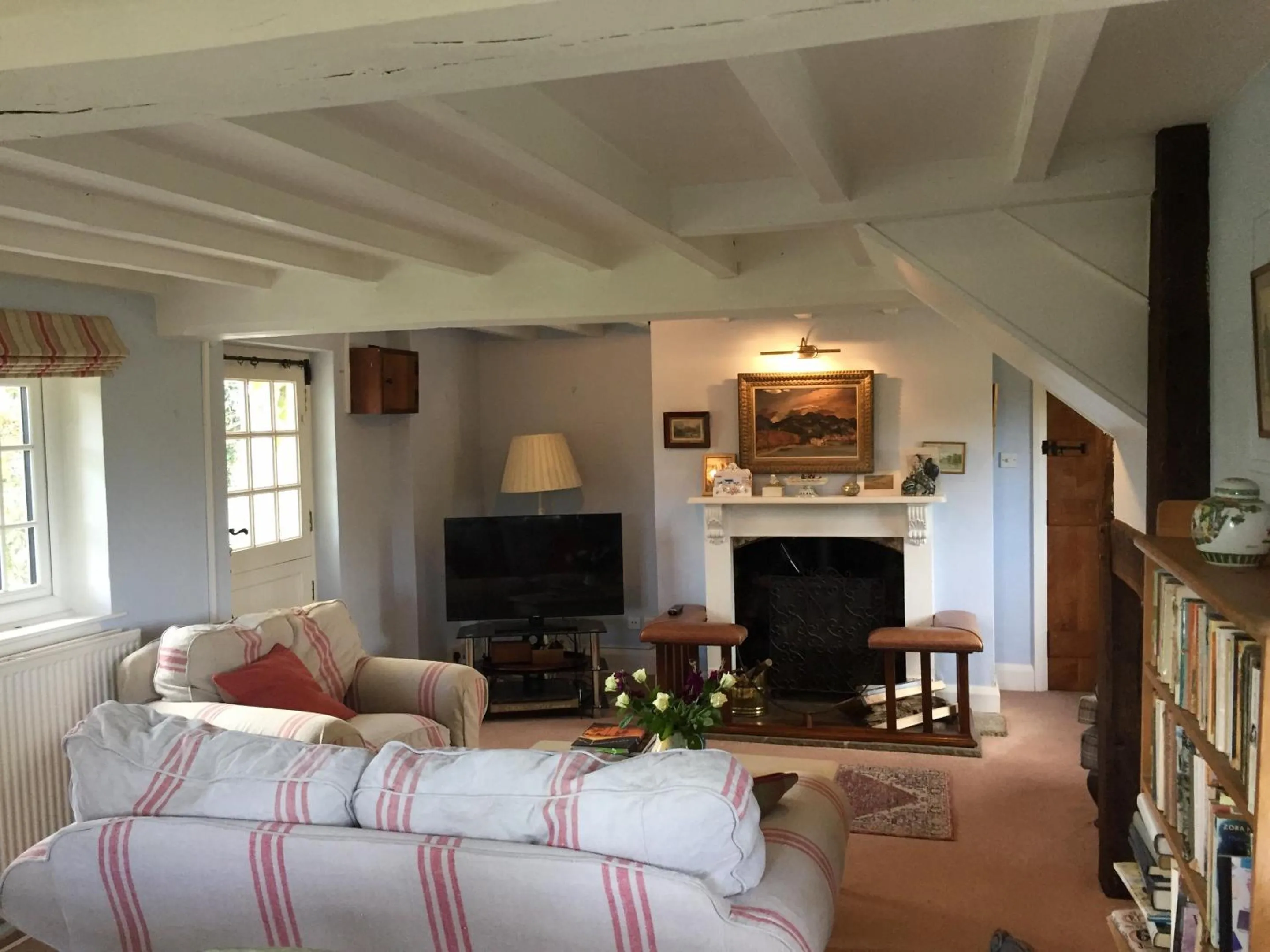 Living room in Mulsford Cottage
