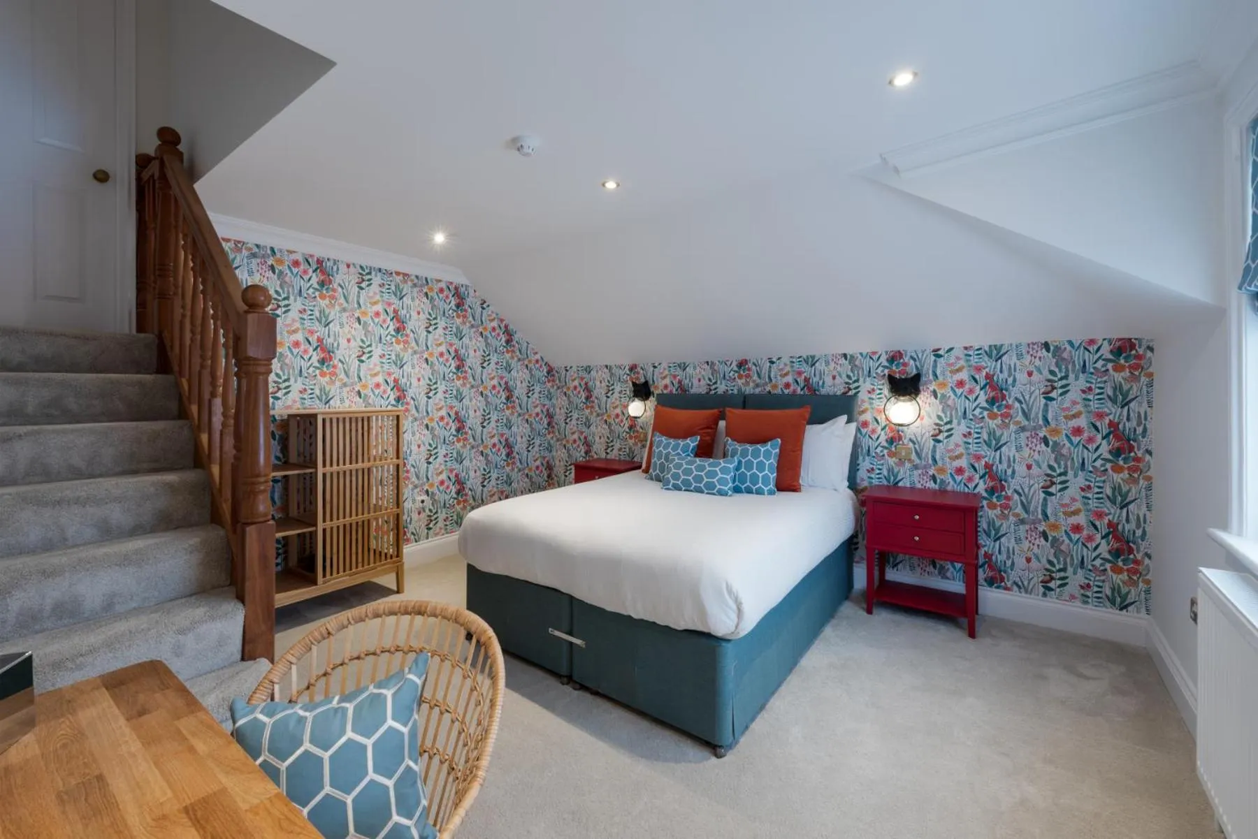 Bed in The Clarence Boutique Rooms