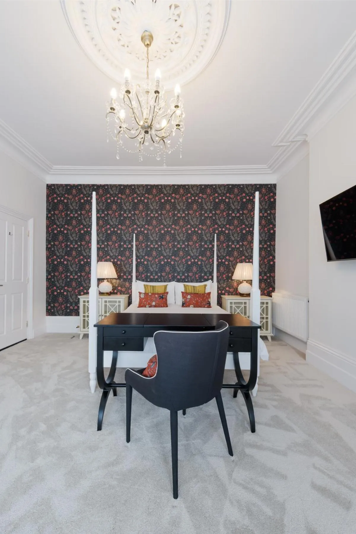 Bed in The Clarence Boutique Rooms