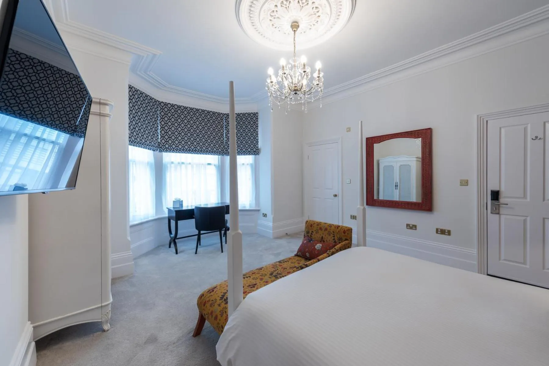 Bed in The Clarence Boutique Rooms