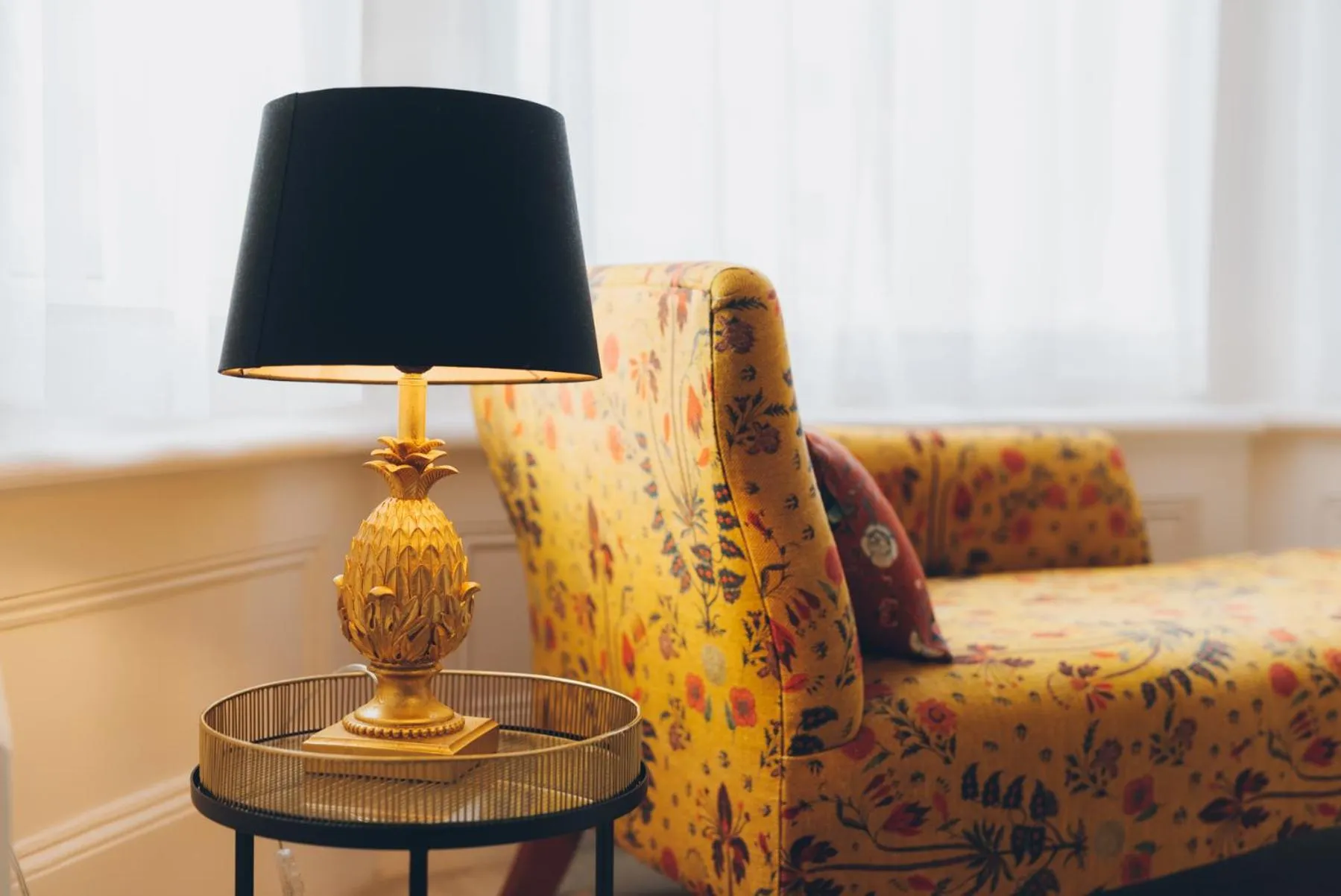 Seating area in The Clarence Boutique Rooms