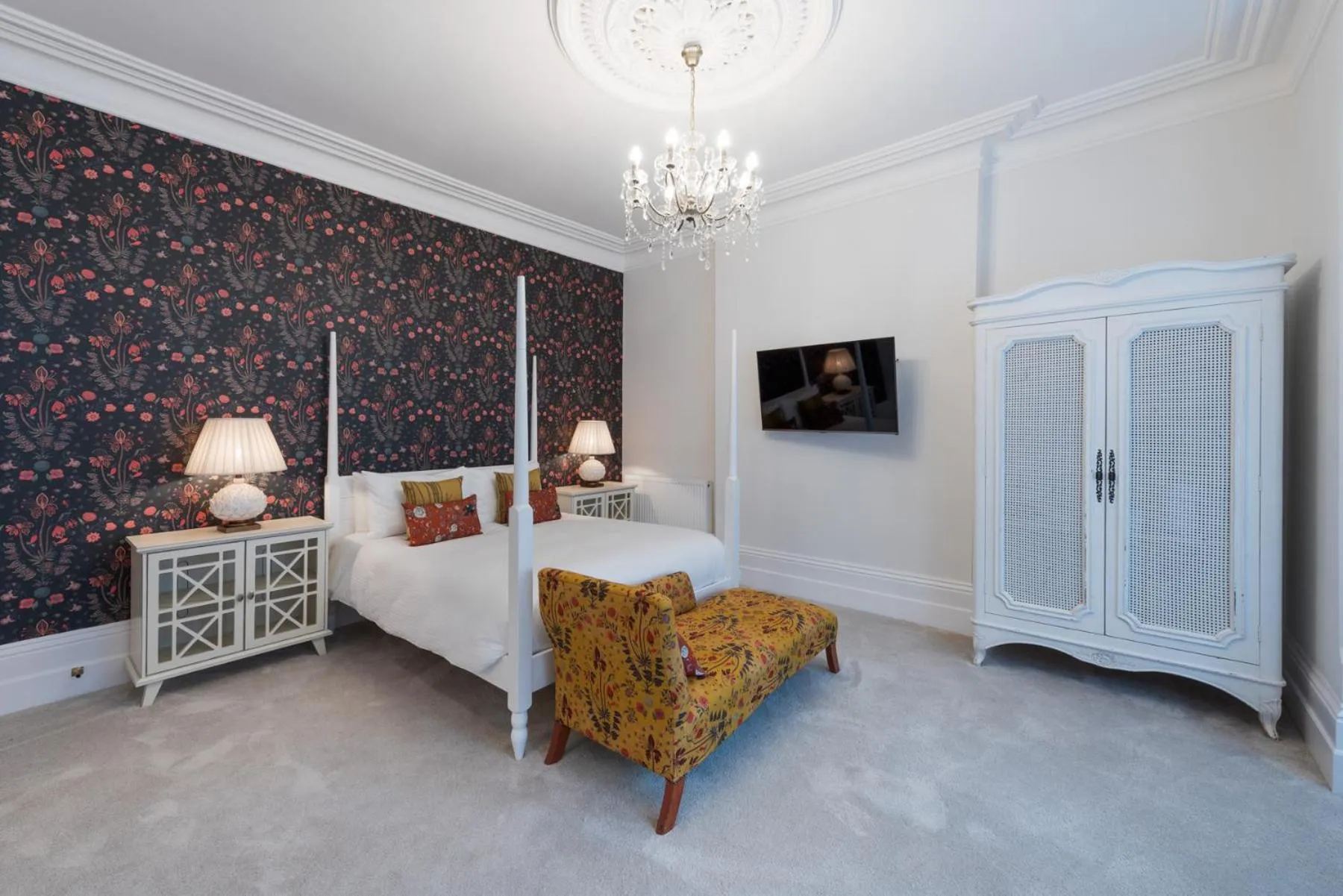 Bed in The Clarence Boutique Rooms