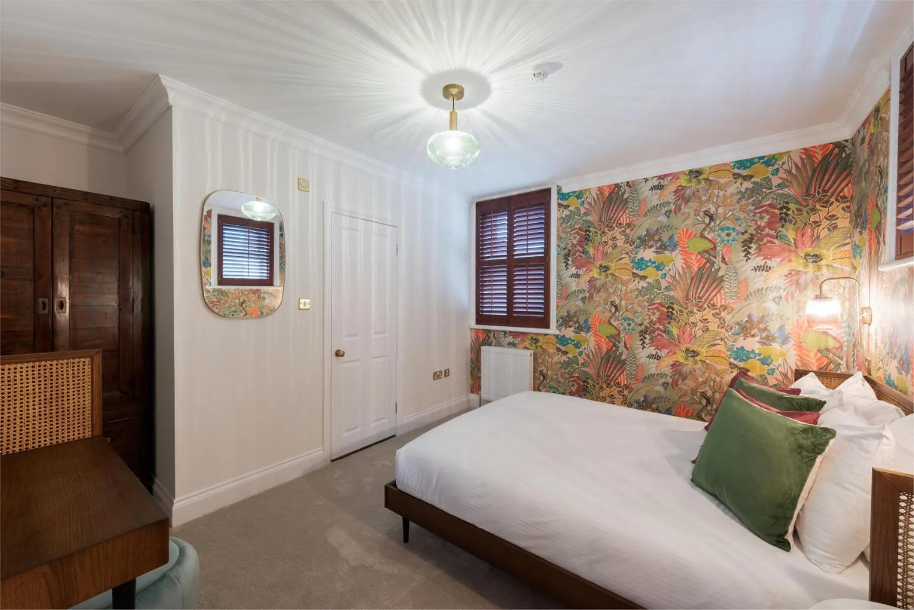 Bed in The Clarence Boutique Rooms