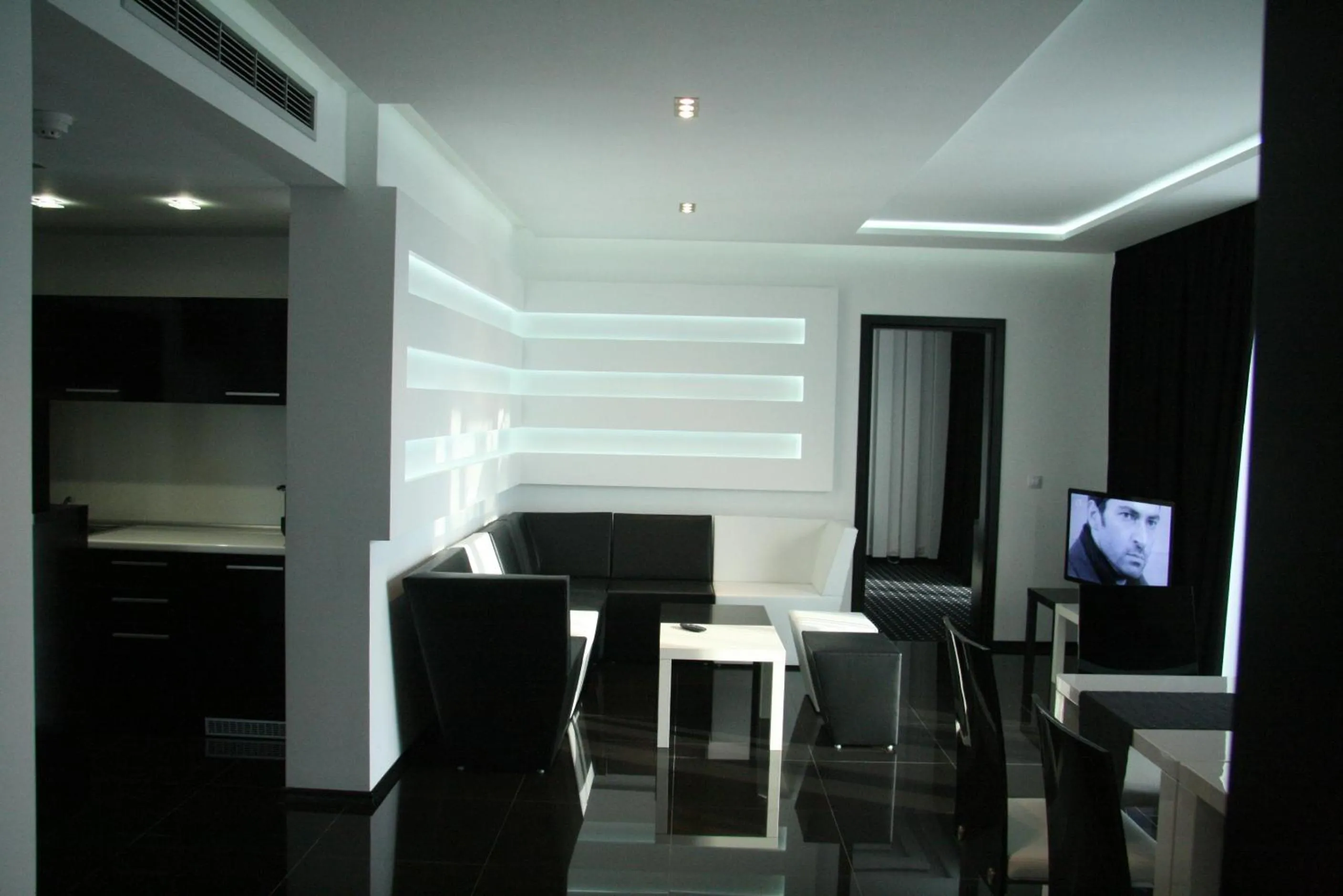 Living room in Hotel Fashion - Free Parking