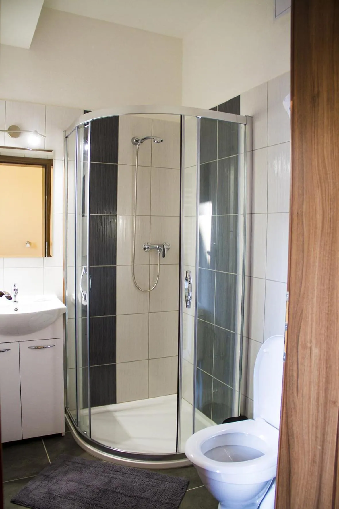 Shower in Hotel & Restaurace Pizzerie Jasany