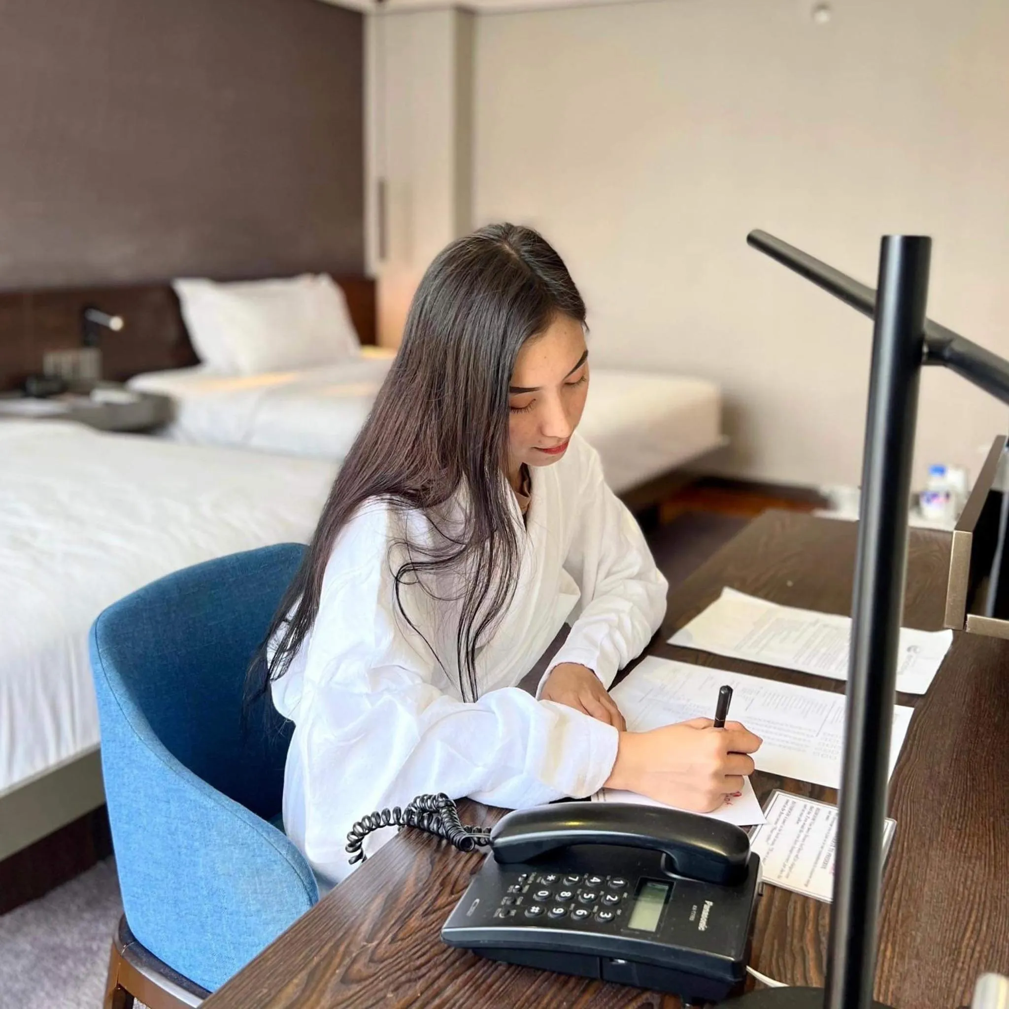 Bed in Ramada Encore by Wyndham Makati