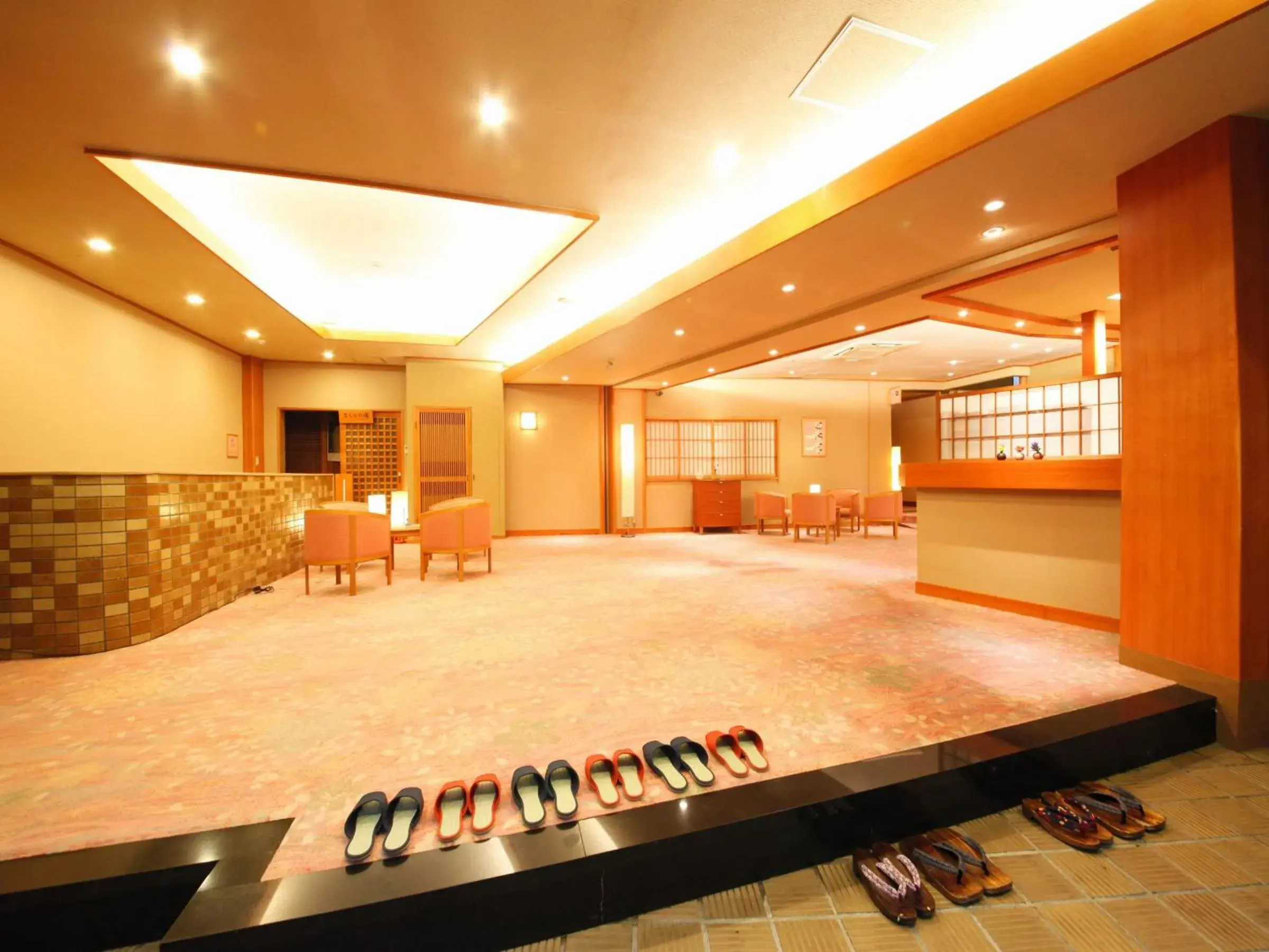 Lobby or reception in Yugawara Ohnoya Ryokan Lobby or reception in Yugawara Ohnoya Ryokan