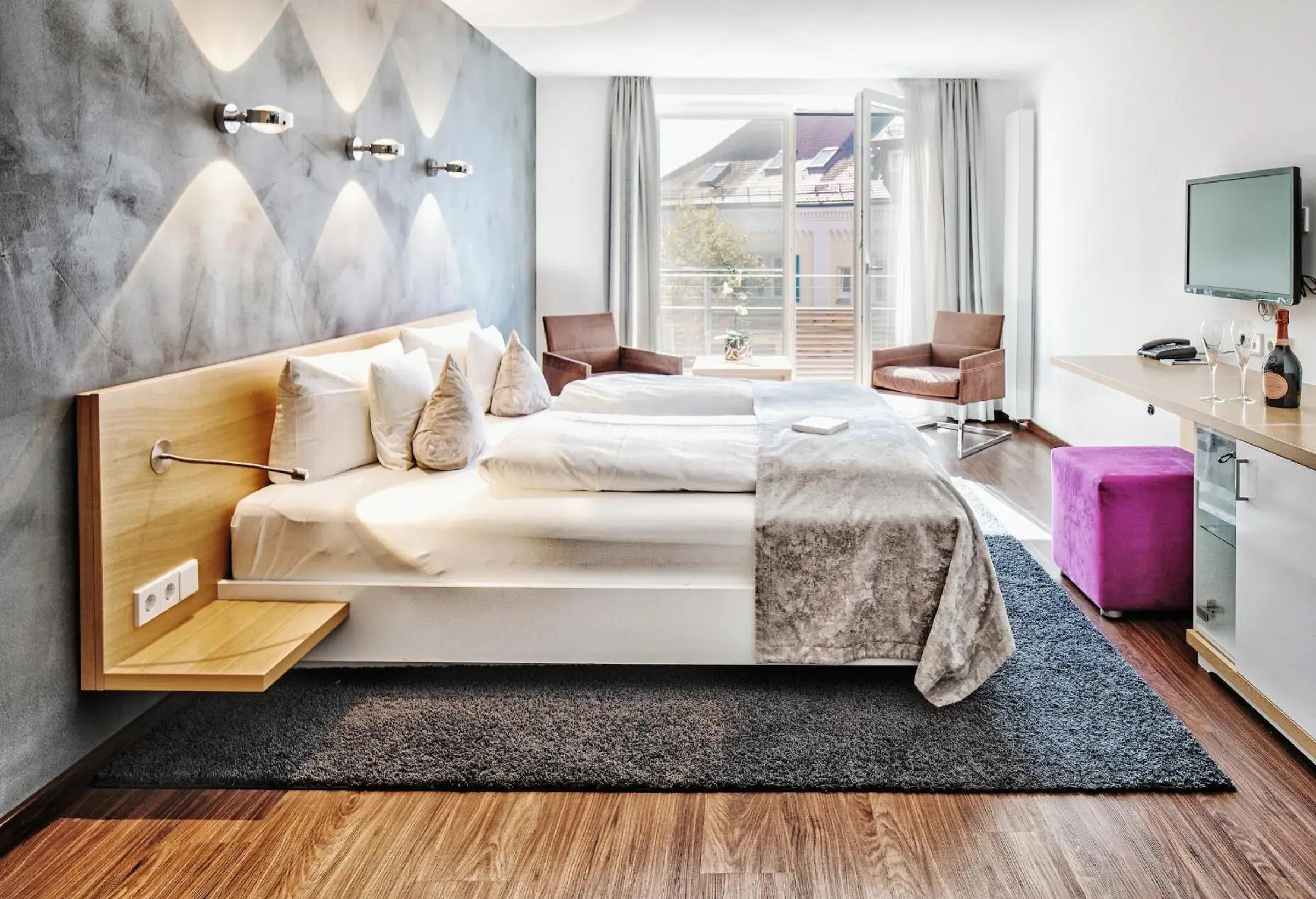 Double Room with Balcony in Seevital Hotel Double Room with Balcony in Seevital Hotel