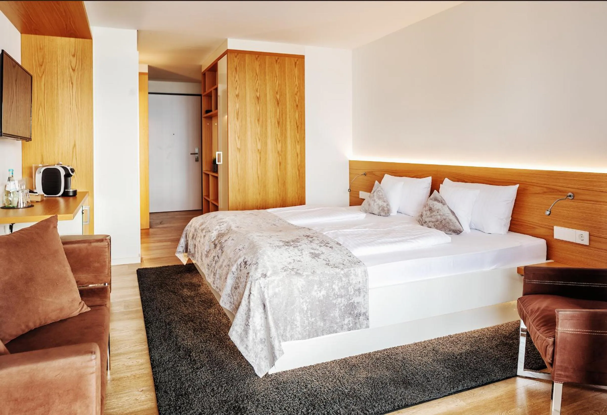 Bedroom, Bed in Seevital Hotel & SPA - Ihr 4 Sterne Superior Hideaway direkt am See