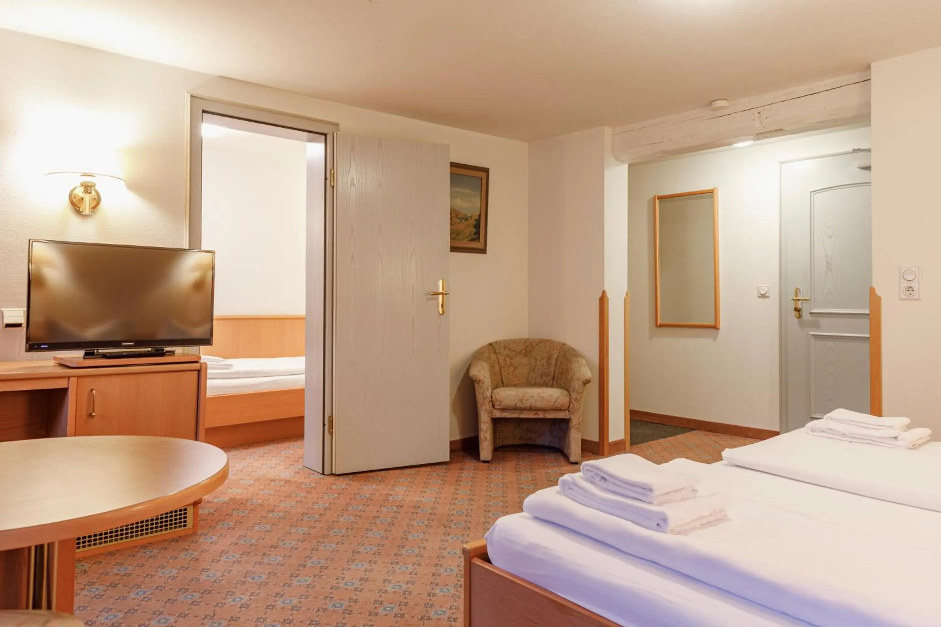 Bed in Schwerter Schankhaus & Hotel Bed in Schwerter Schankhaus & Hotel