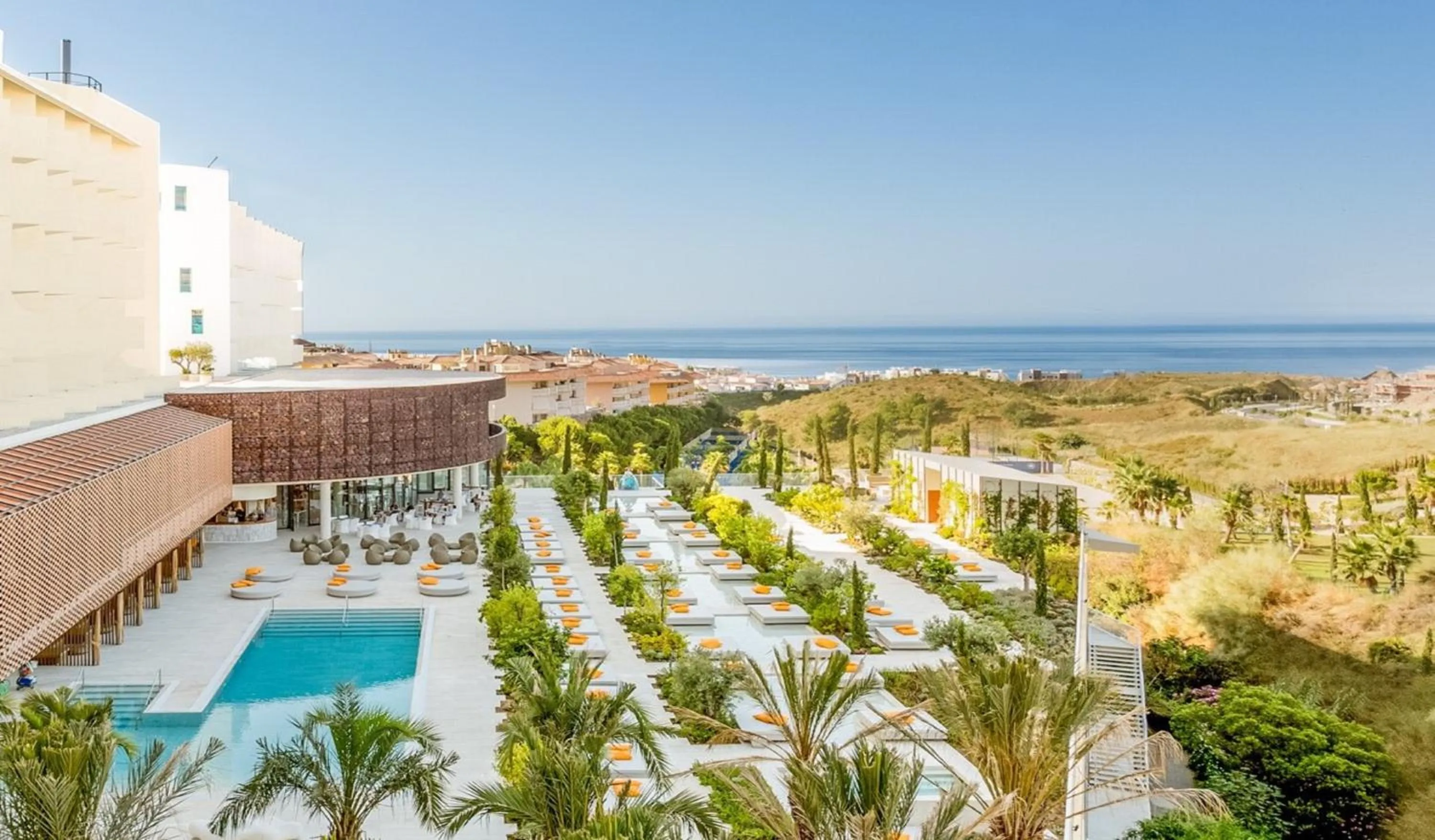 Swimming pool in Higuerón Hotel Málaga, Curio Collection by Hilton