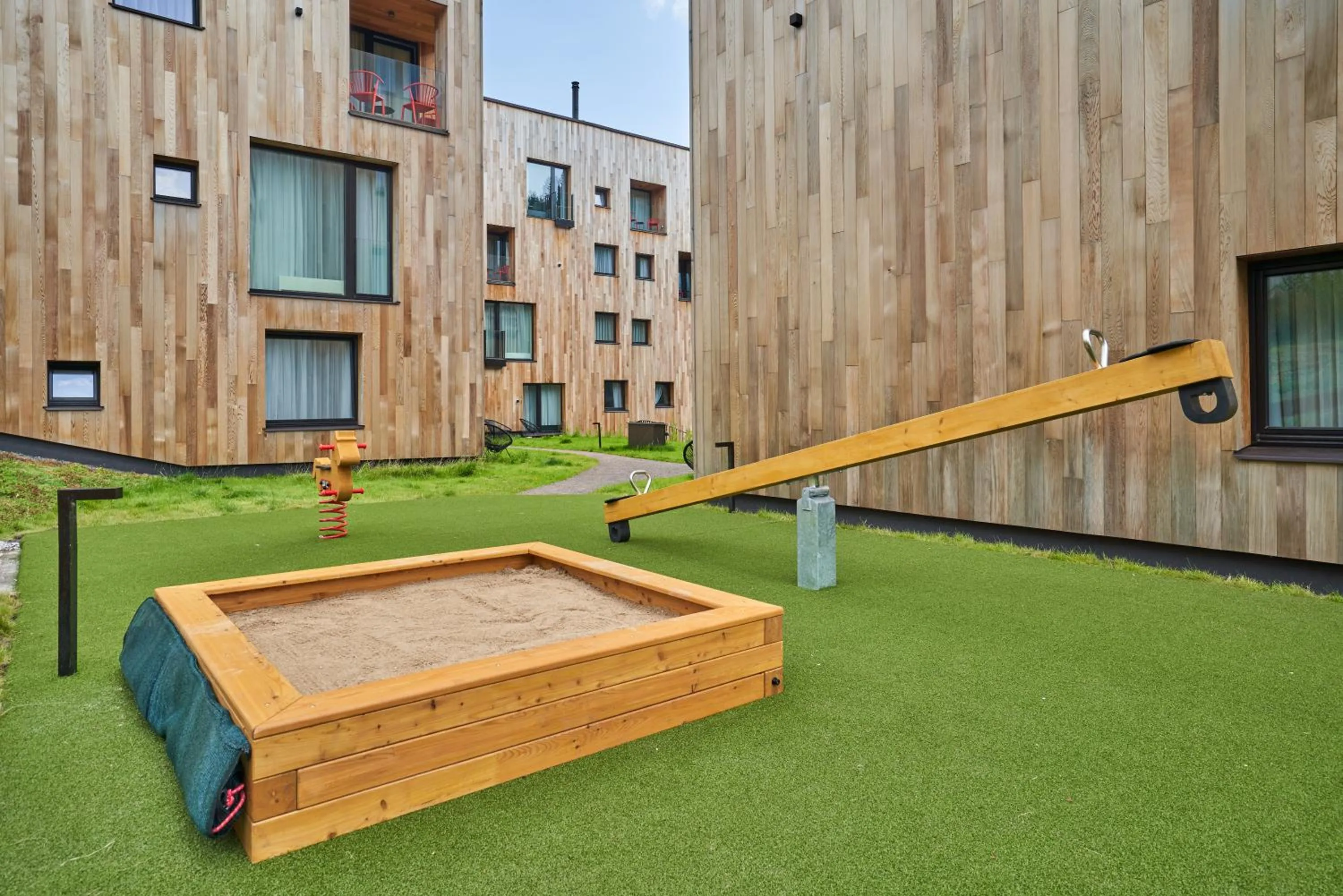 Children play ground in Aparthotel Svatý Vavřinec