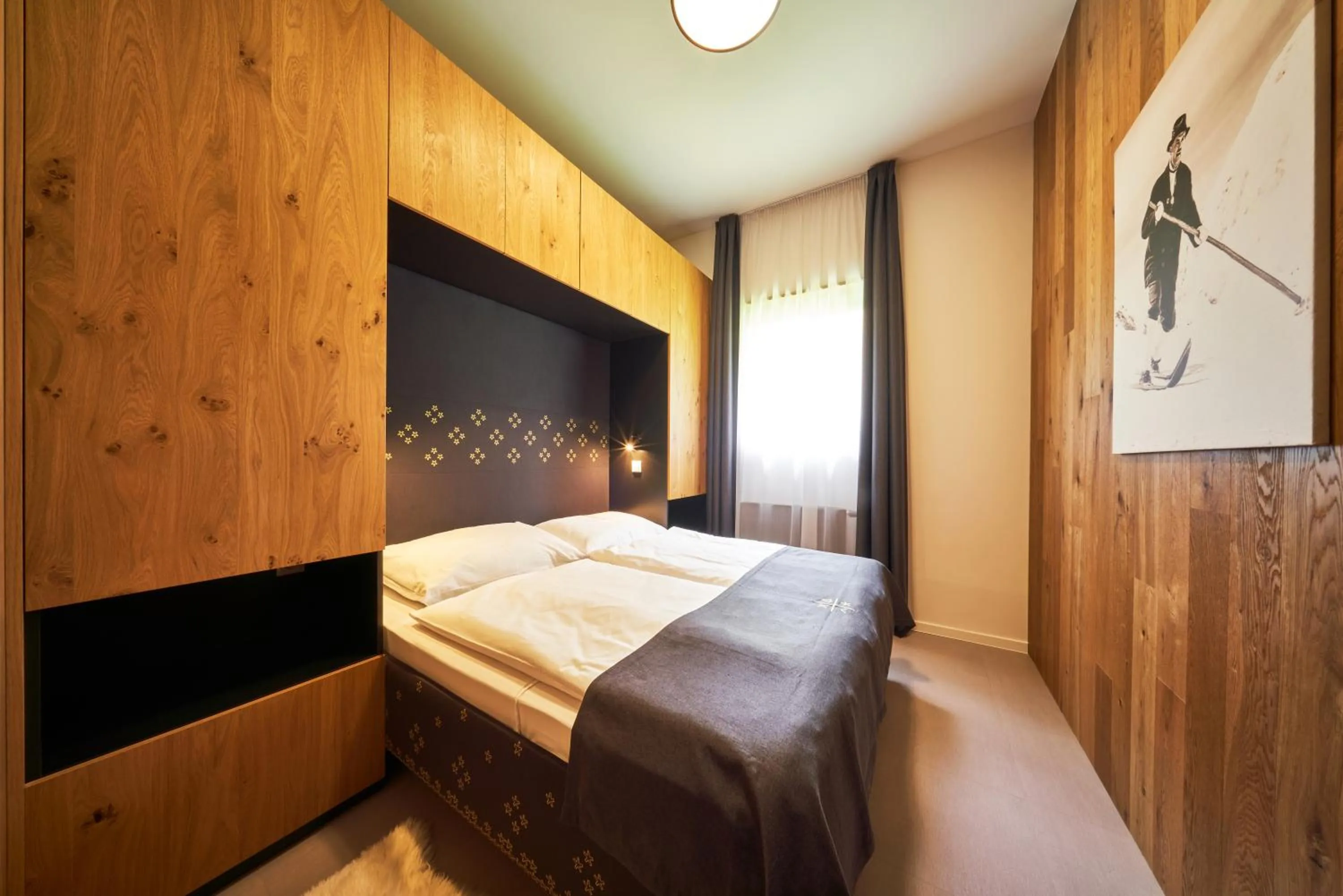 Bedroom, Bed in Aparthotel Svatý Vavřinec