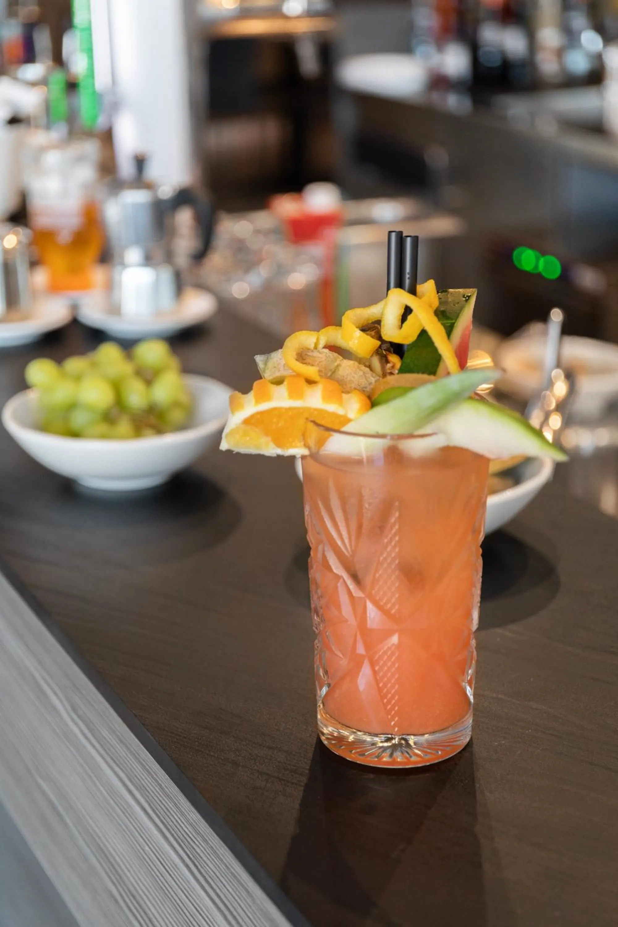 Food close-up in Lake Como Golf Hotel